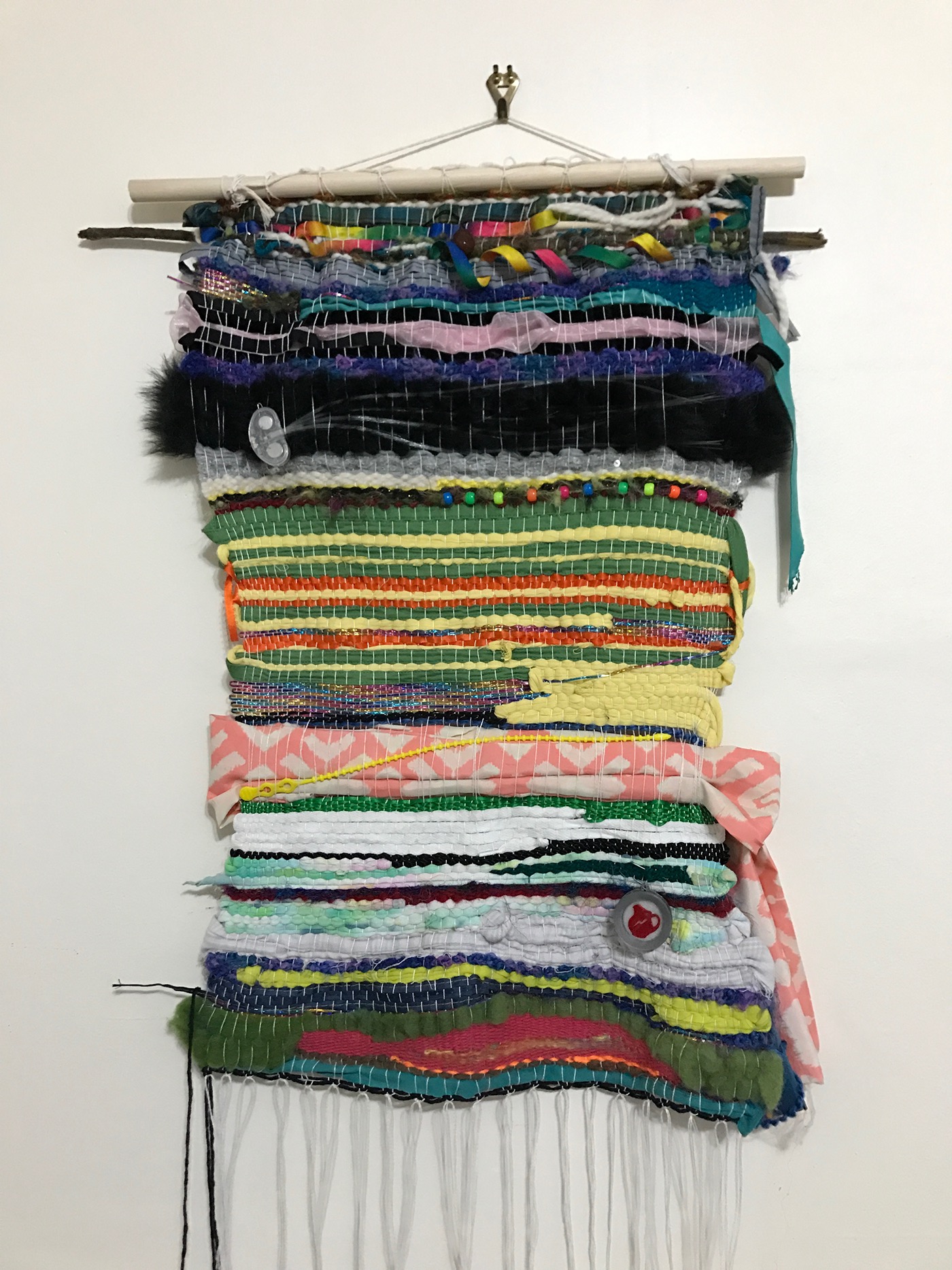 loom thread yarn fiber Collaborative weaving tapistry Group Project craft