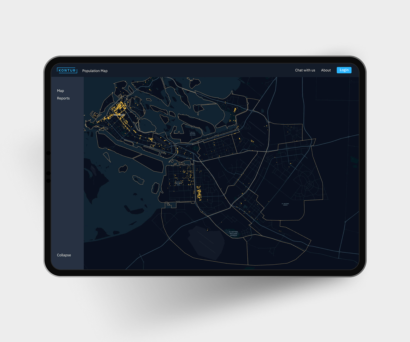 analytics dataviz identity Science Project color map landscape dataviz map dataviz palette geospatial data identity