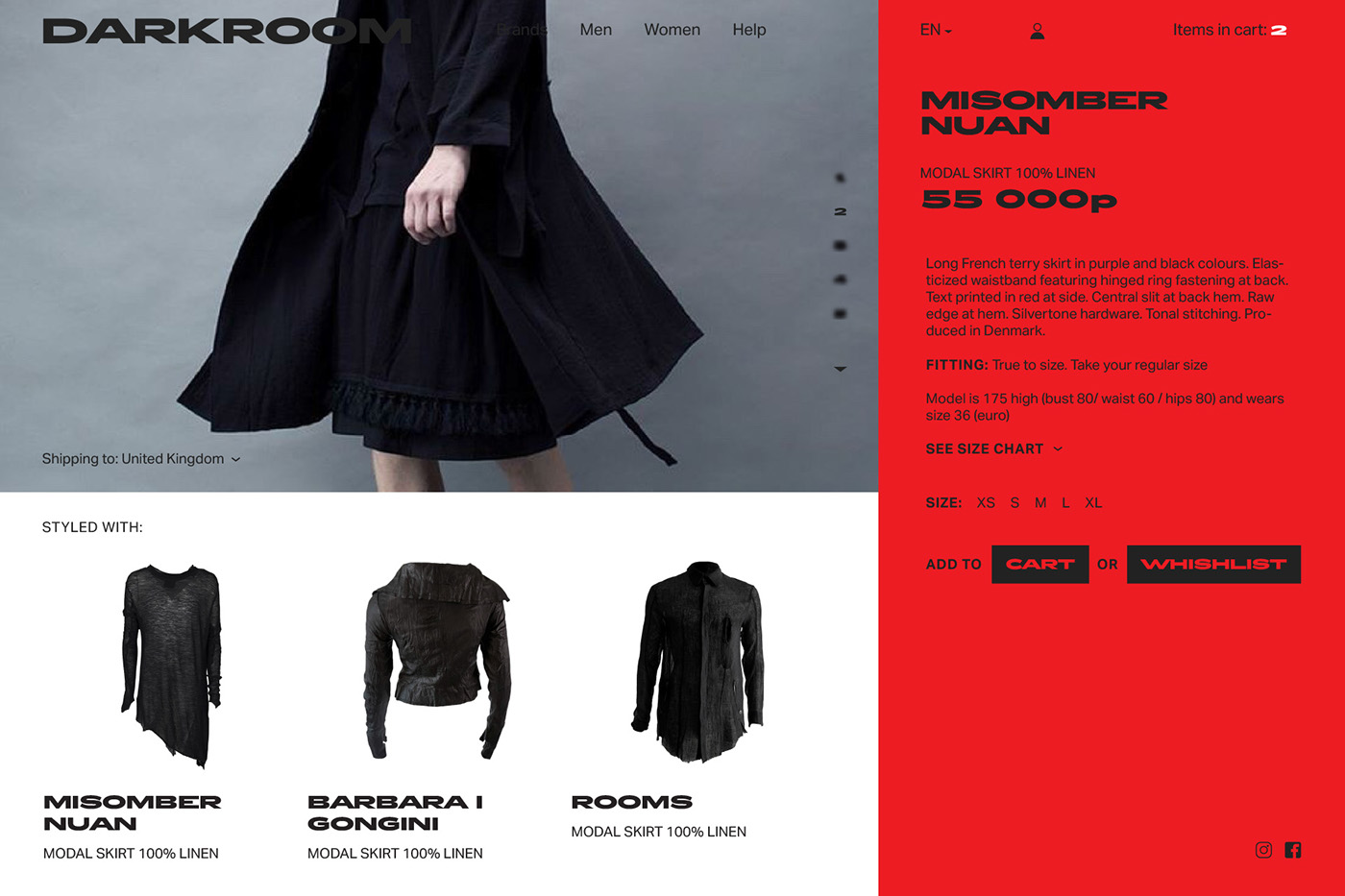 branding  identity Fashion  darkroom Concept store Counter Culture dark techno