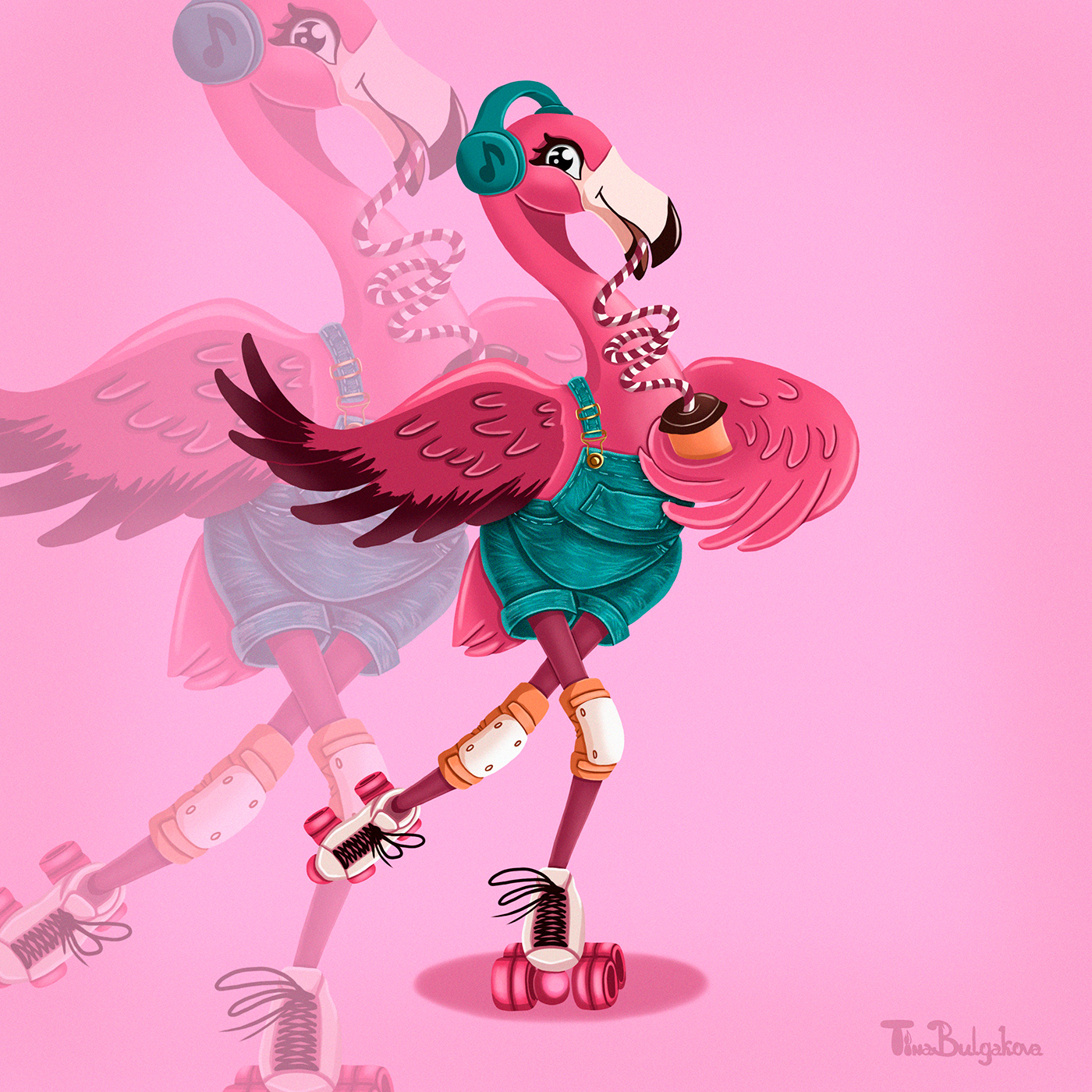 bird birds Fun cartoon Character design  digital illustration art Drawing  painting   design