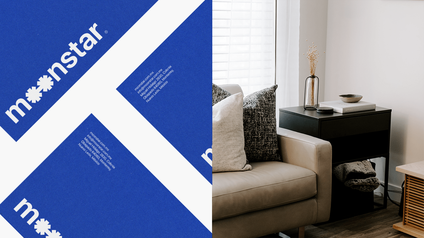 blue design home Web