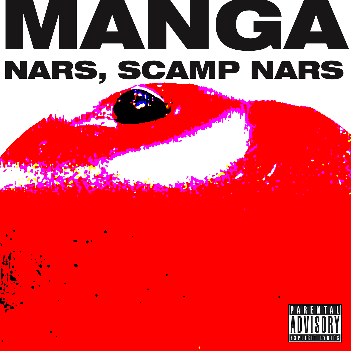 magazine album cover manga concept music graphic design  nars scamp nars summer Brazil cover