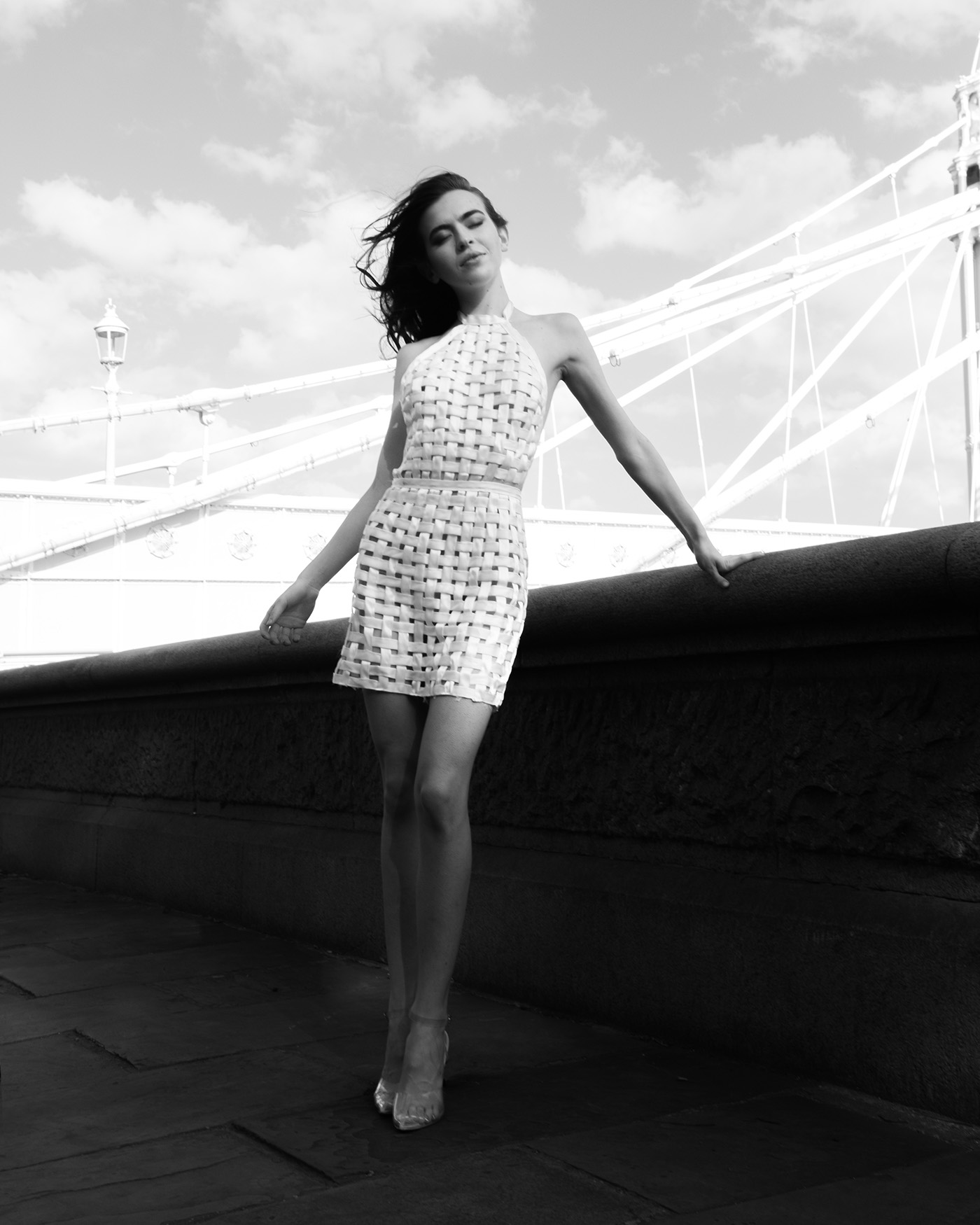Fashion  Style London city black and white natural inspiration model fashion photography