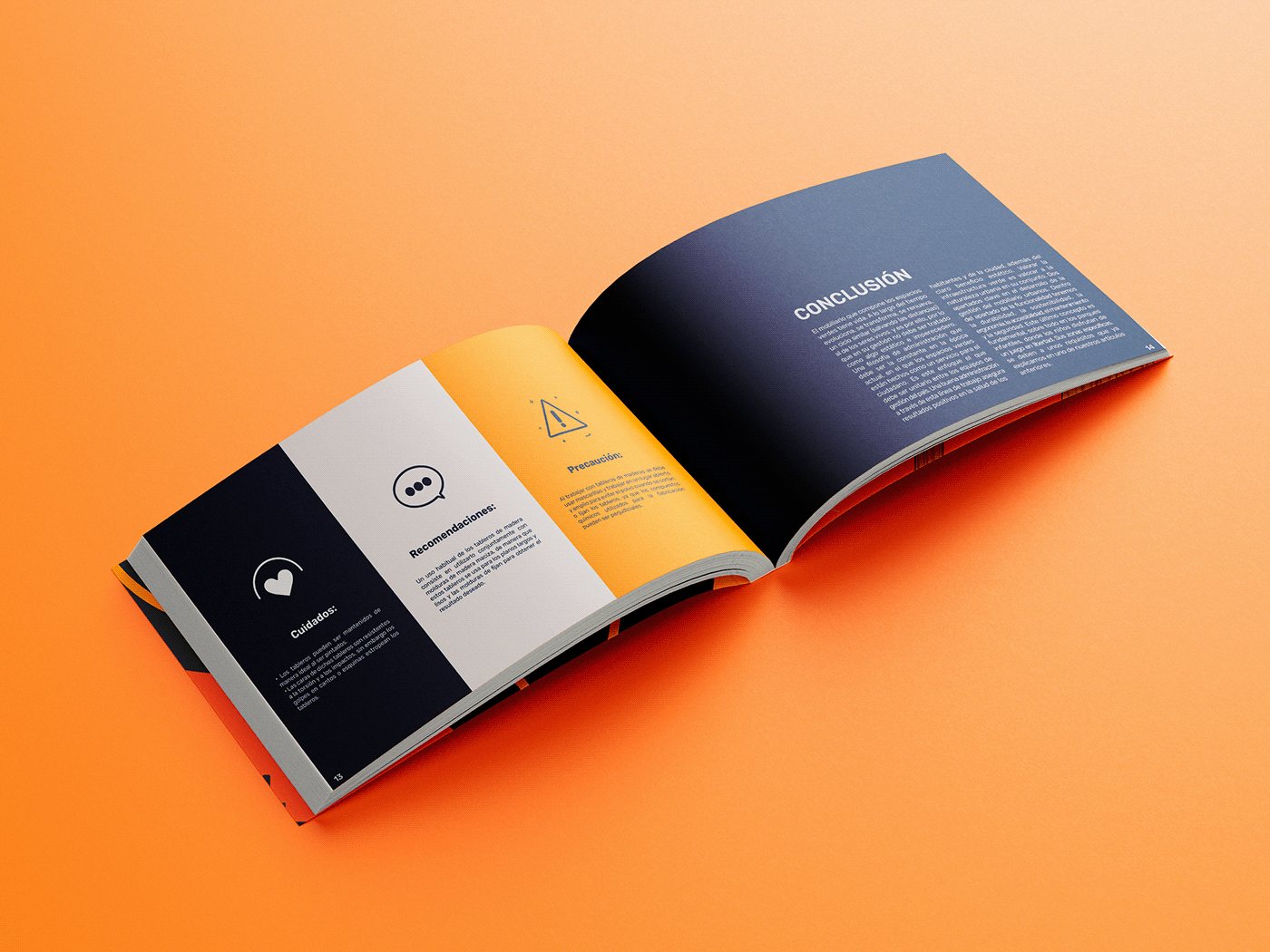 Diseño editorial diagramación manual Instructional Design ilustración digital concept art mobiliario mobility editorial design  typography  
