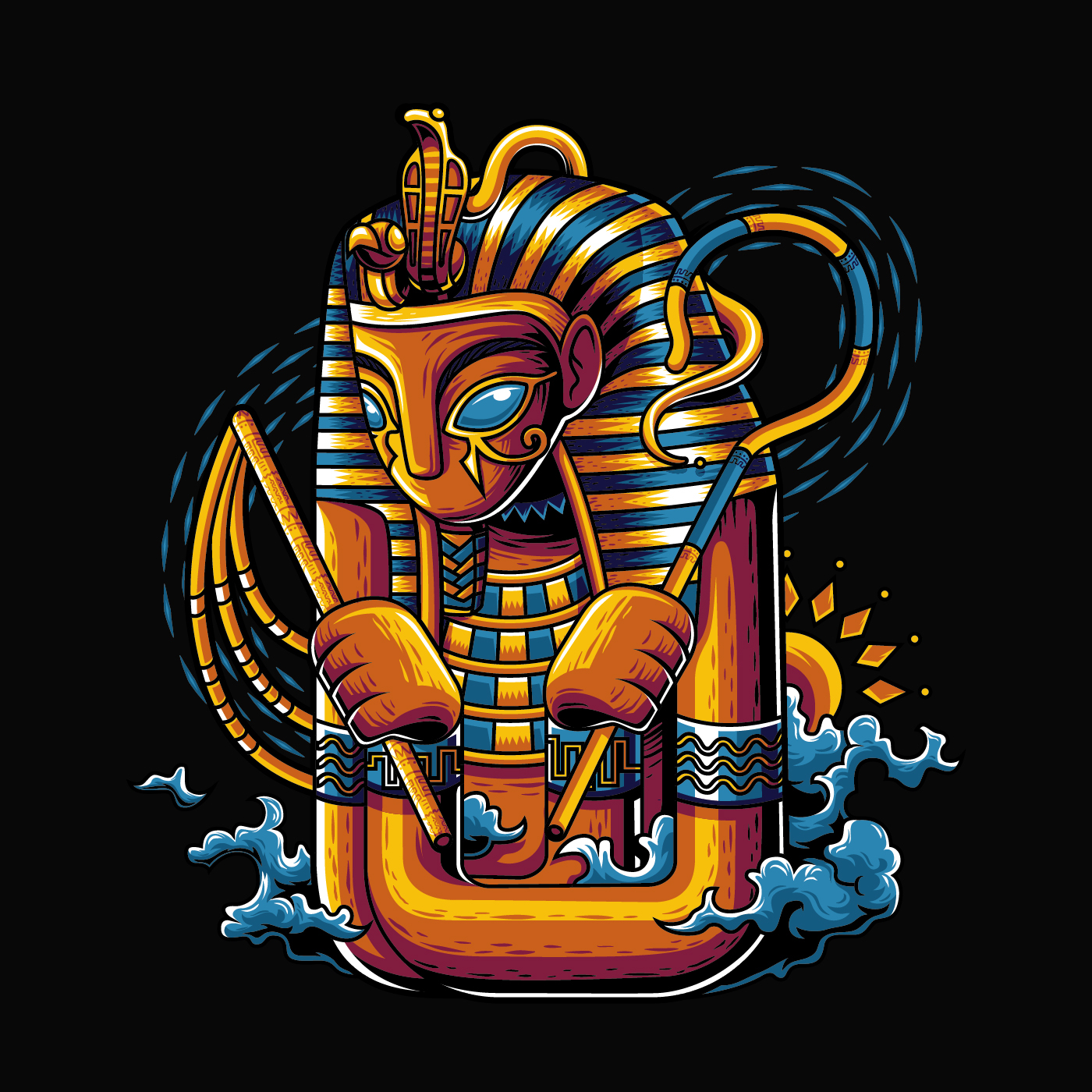 egypt egyptian mythology tshirt T Shirt apparel Clothing bast vector