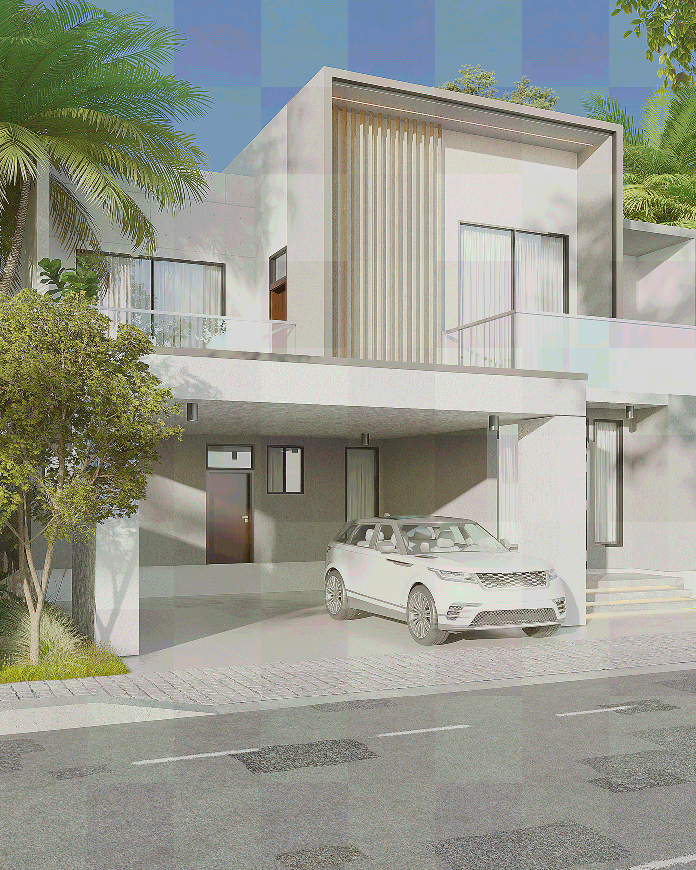Villa visualisation architecture decoration Rendu Plan aménagement modelisation