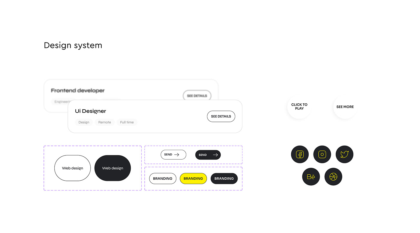 design visual identity brand Web Design  UI/UX Figma ui design user interface Website frontend