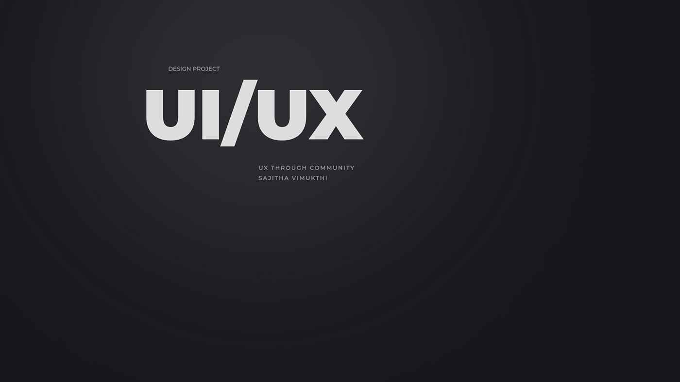 UI/UX ui design User research University design
