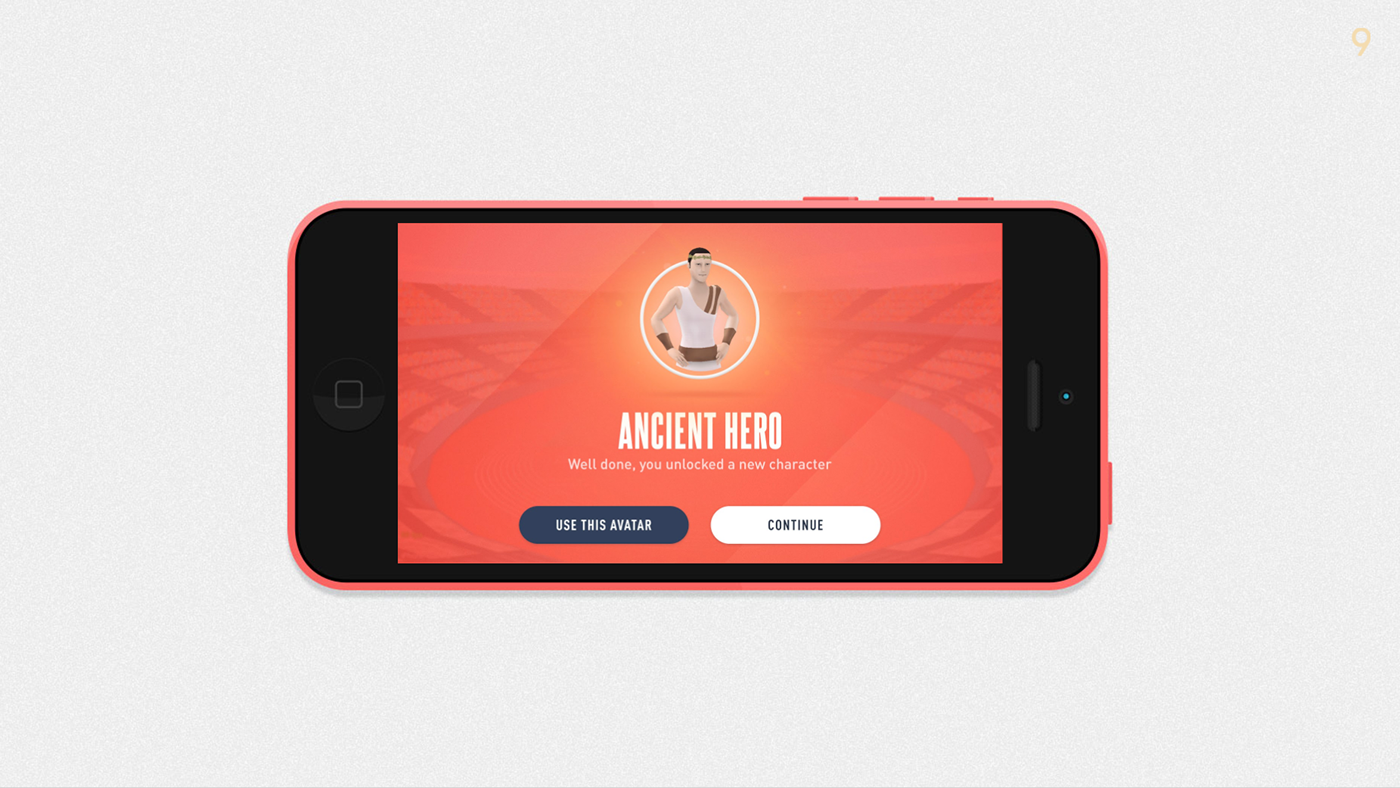 game unity3D ux animation  app design interaction
