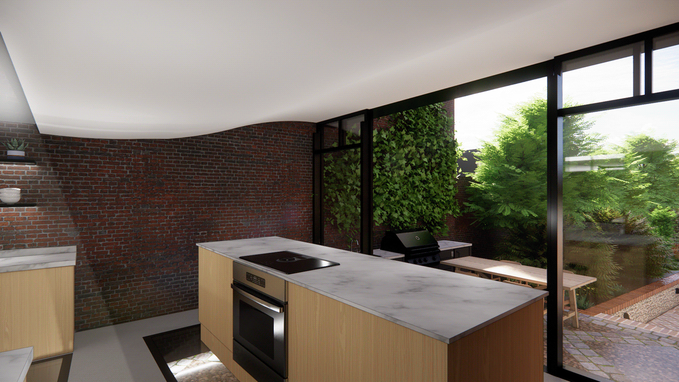 3D architecture archviz CGI exterior interior design  modern Render visualization