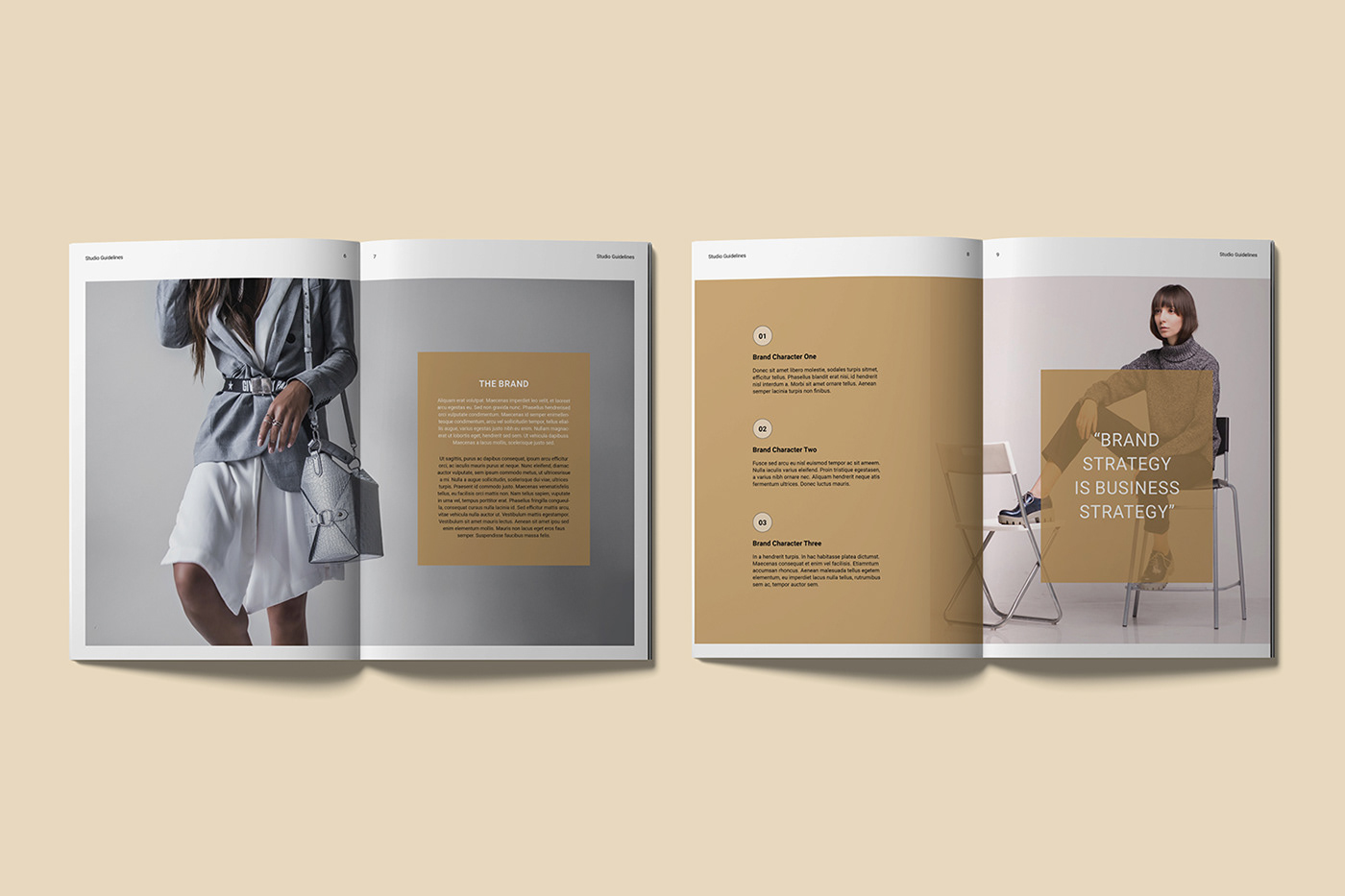 Brand Guideline brand manual Brand Presentation brand proposal Brand style brandbook branding guide Brochure Template design guidelines Style Guide