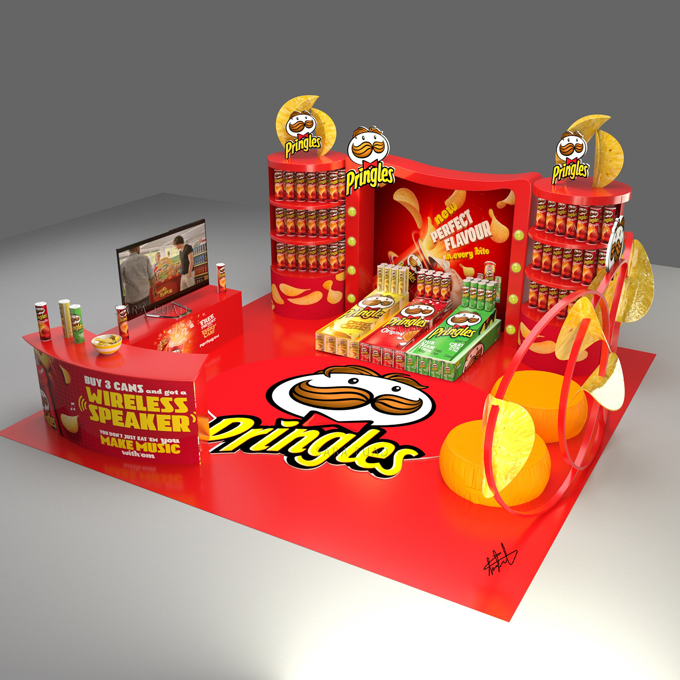 Pringles Booth on Behance