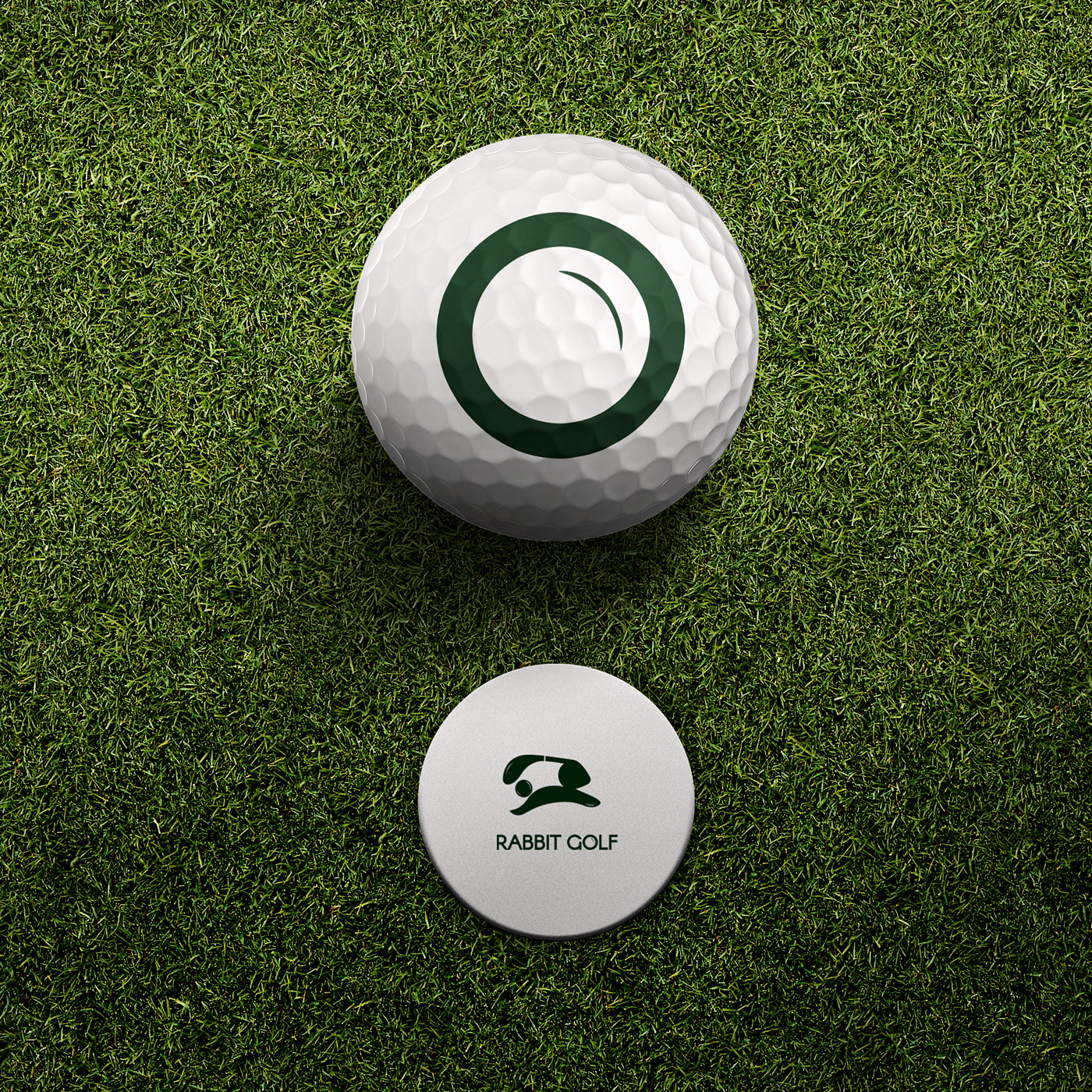 brand branding  golf Golf Branding Golf Logo logo minimalist Modern Logo rabbit Rabbit logo