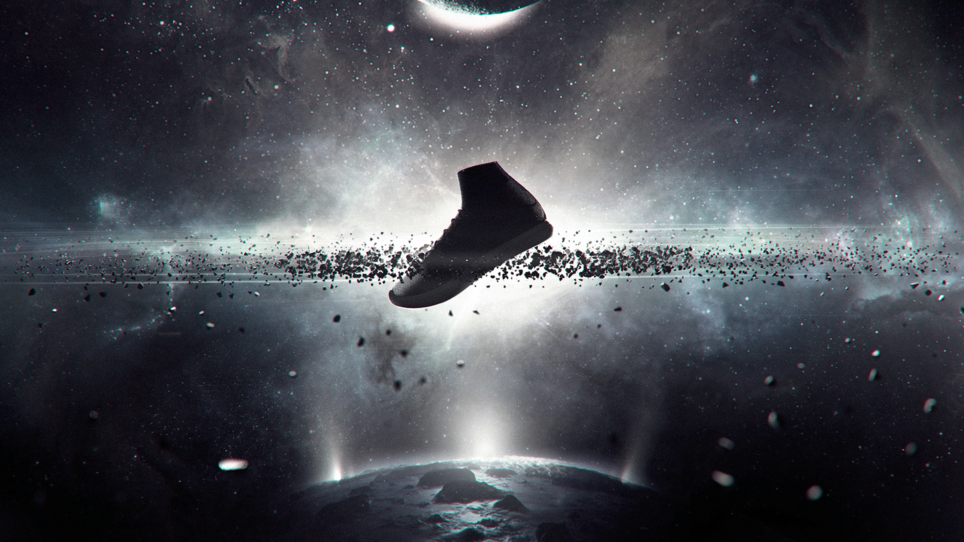 Mono cinema 4d corona render  sport space rocks moon