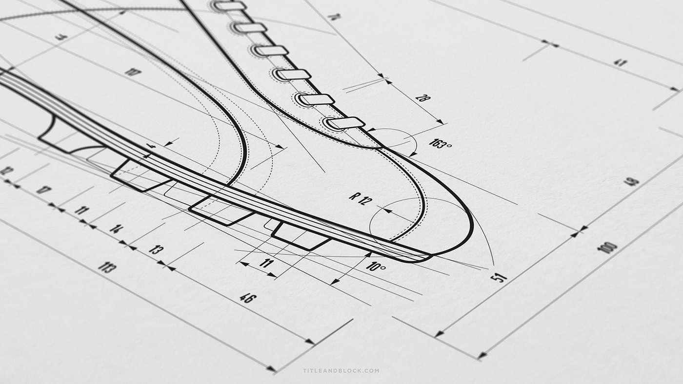 technical drawing Blueprint art print