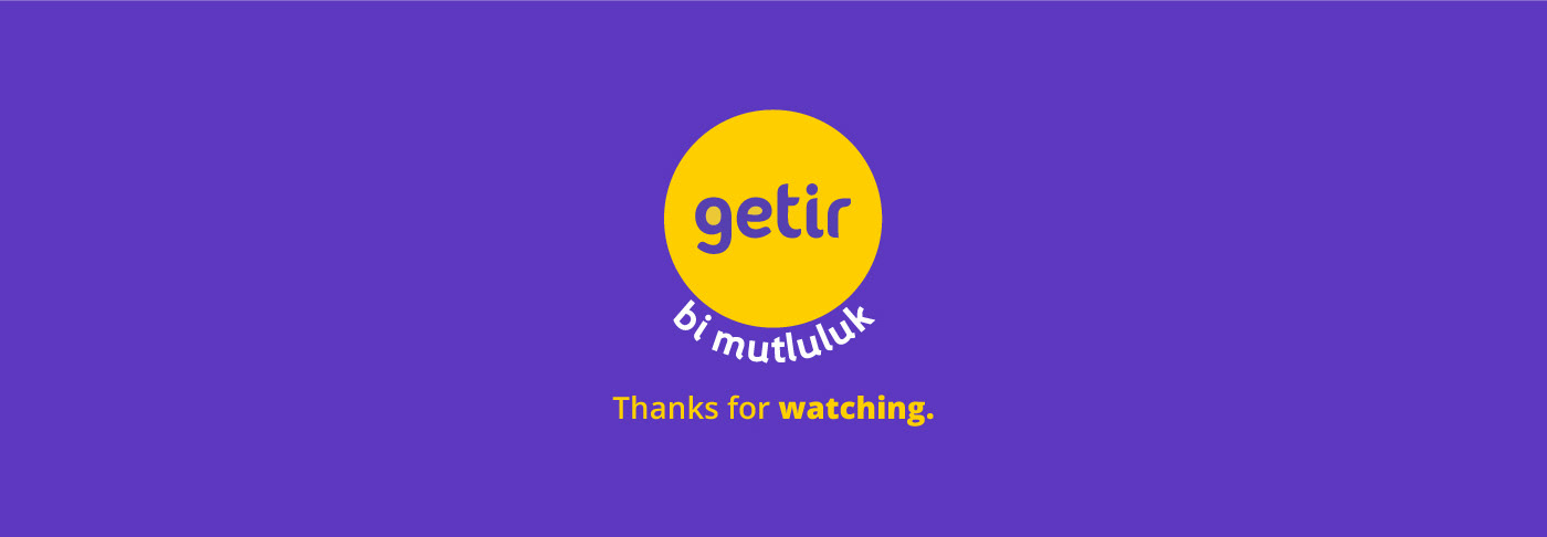 getir study case Social Media Design video motion graphics  animation  Advertising  banner