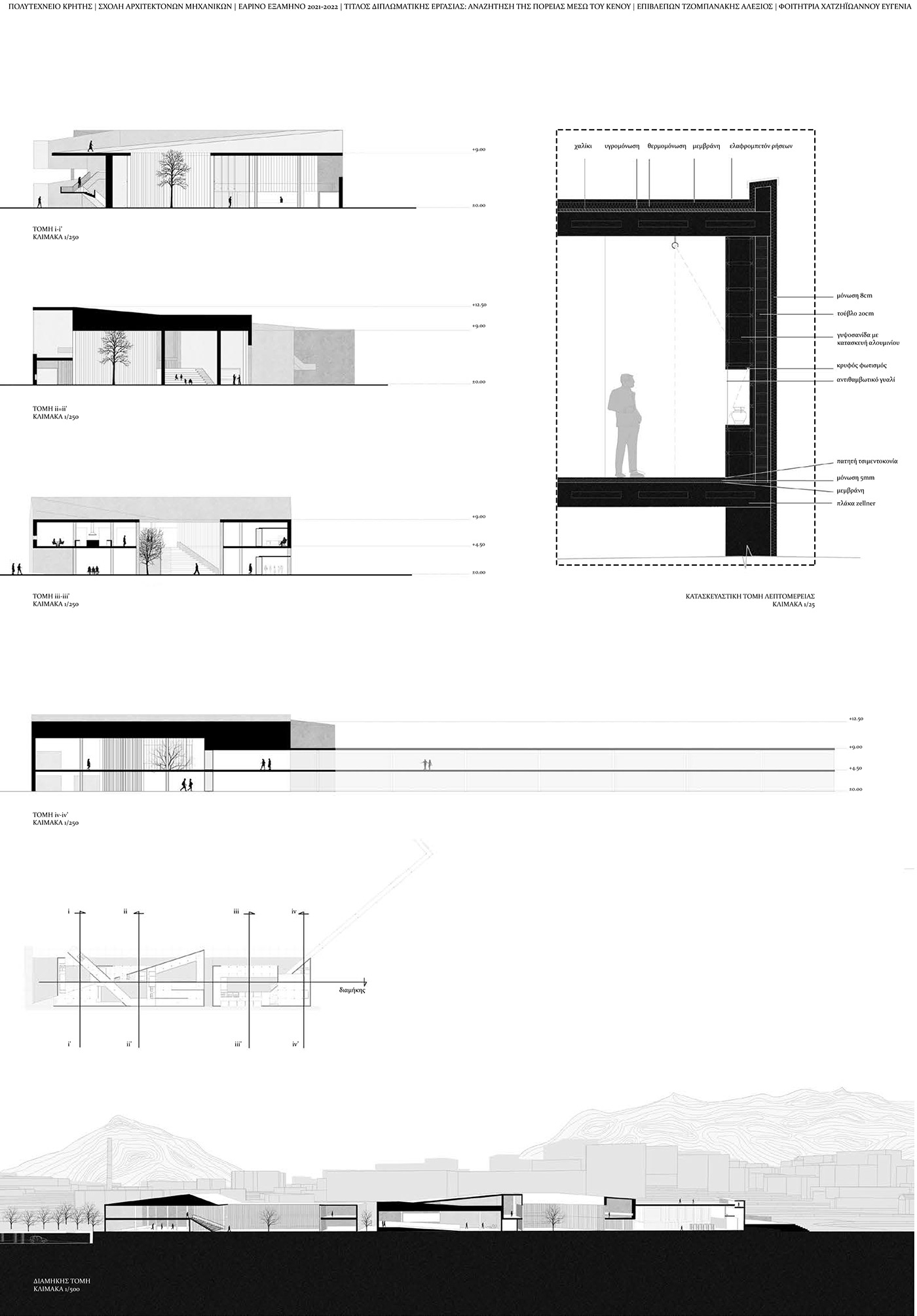 architecture black and white design museum sea Thesis Project visualization water