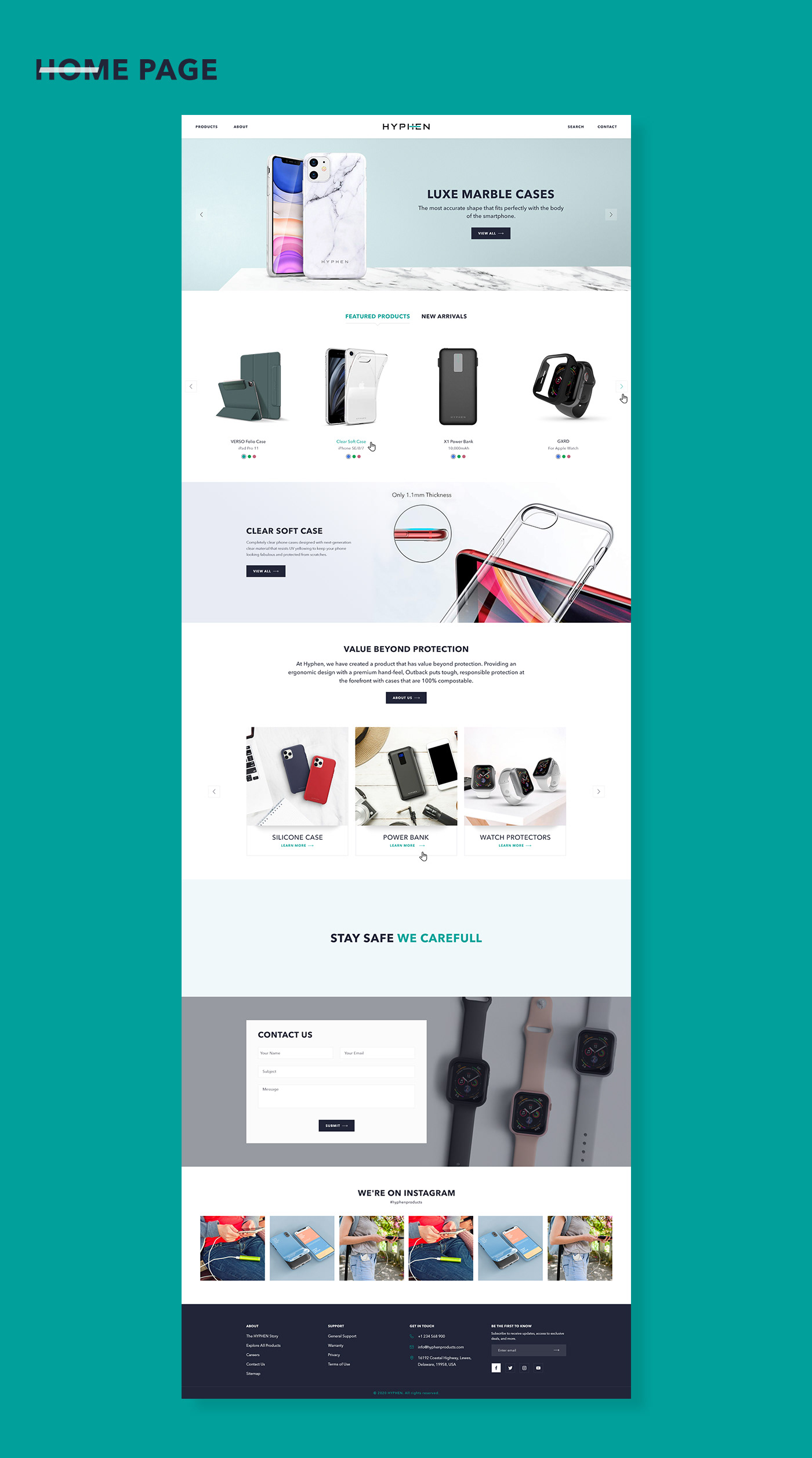 devices gadgets products UI/UX uidesign Webdesign Website
