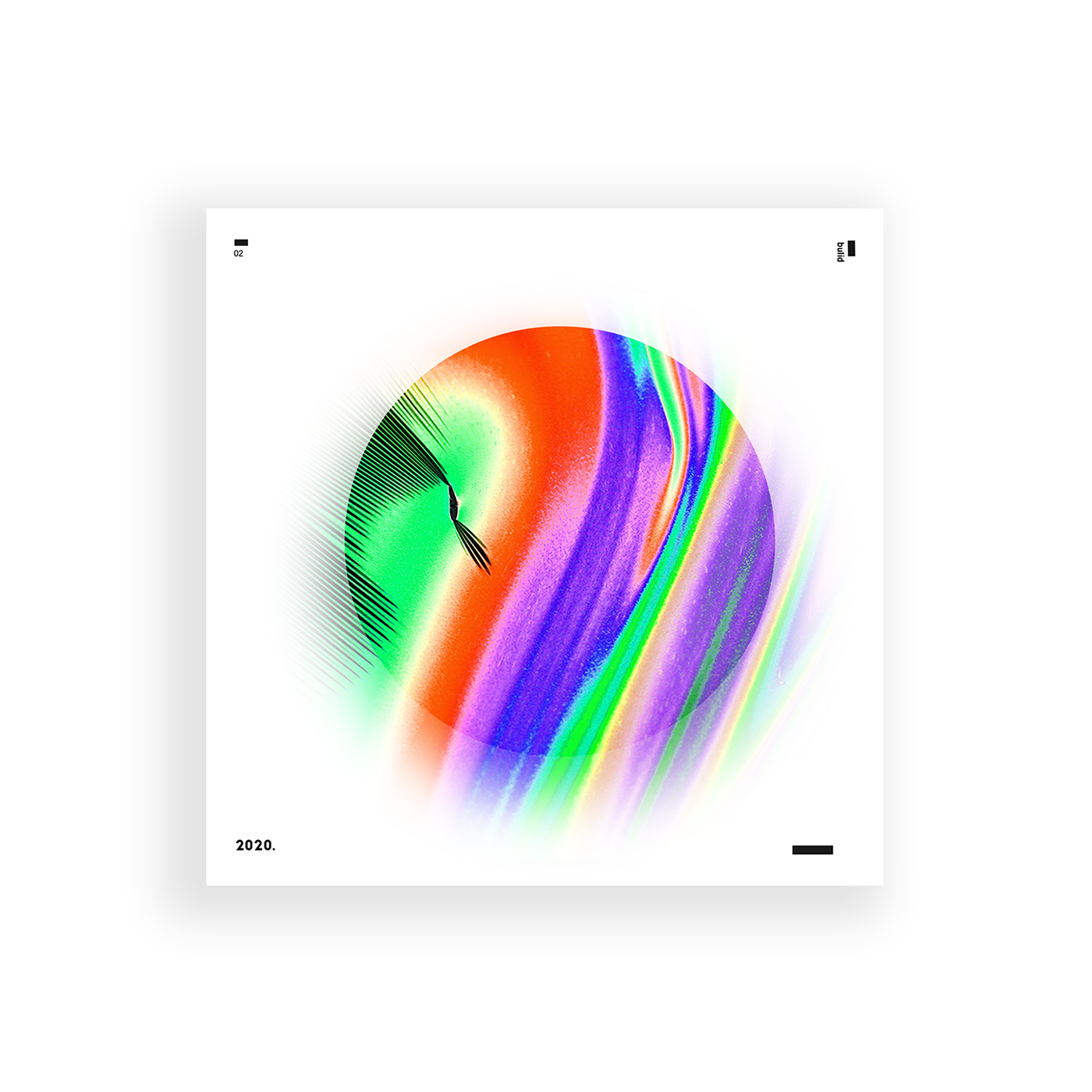 RGBA 3D light chroma abberation rainbow prisim Beautiful abstract colorful