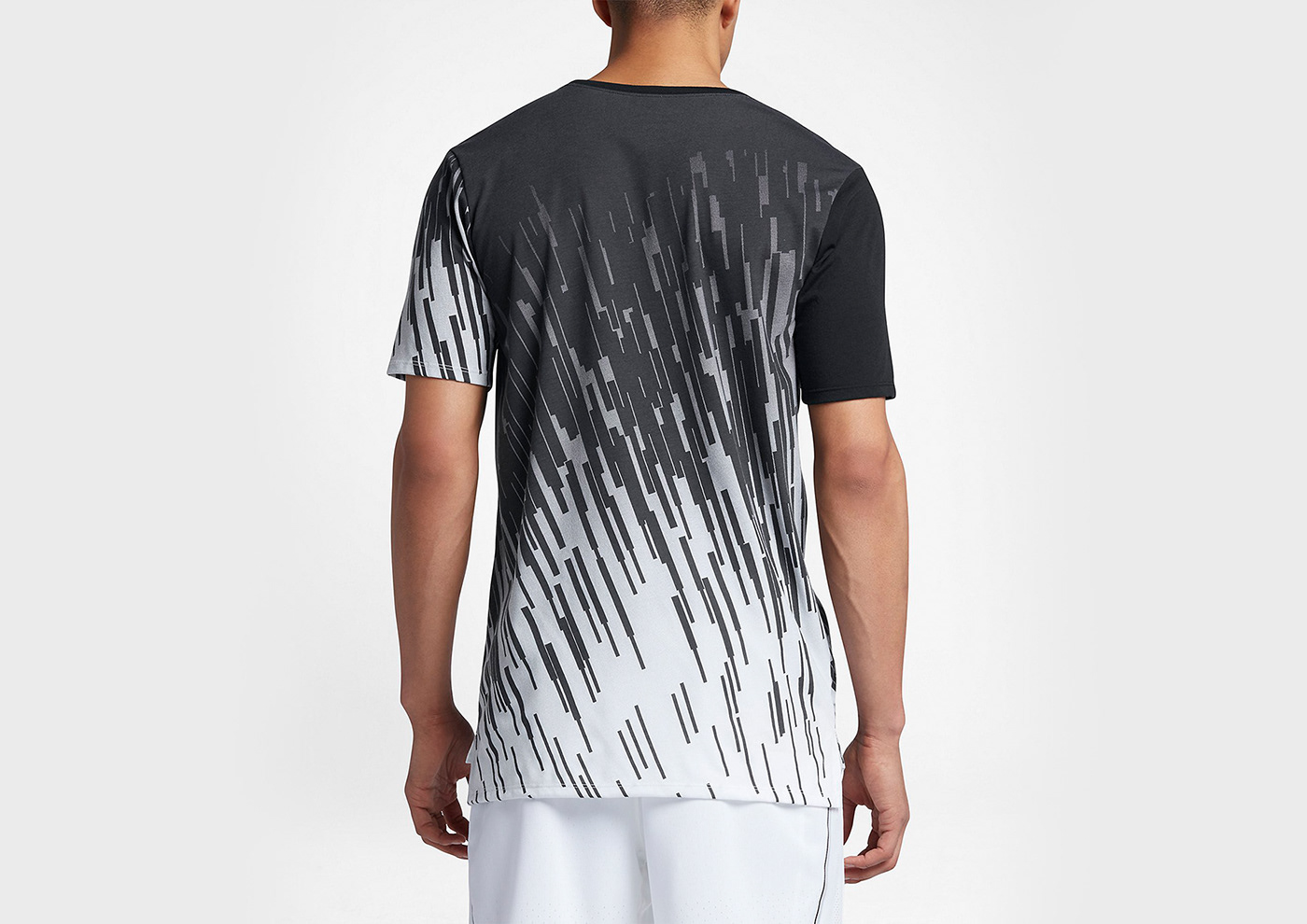 Nike apparel pattern design t-shirt basket sport