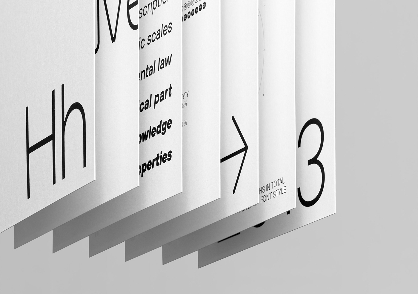 font Collection font family sans serif book editorial gray specimen colorplan gmund