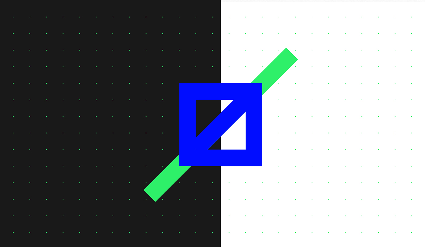 Rebrand design motion graphic logo