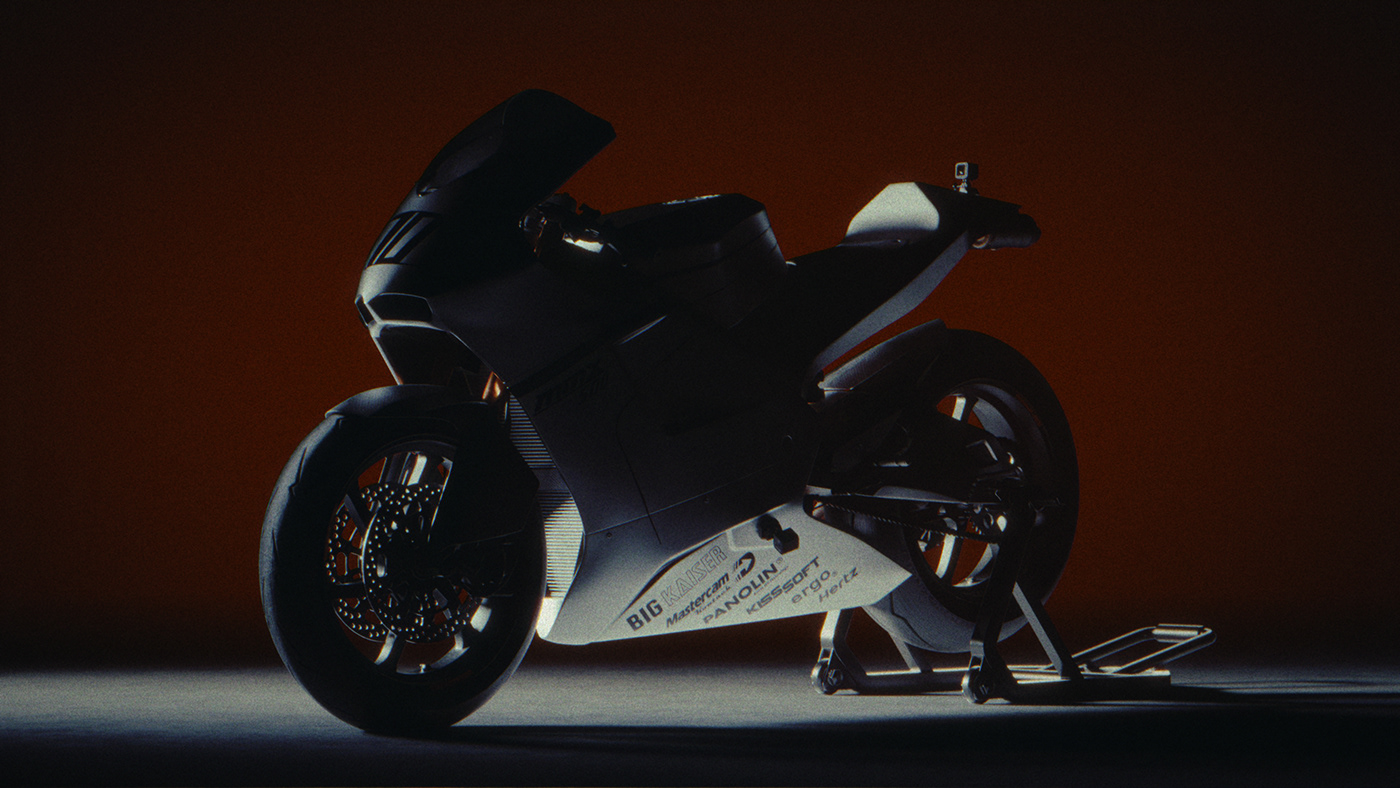 Vehicle motorcycle Racing Motorsport automotive   Render 3D visualization octane Film  