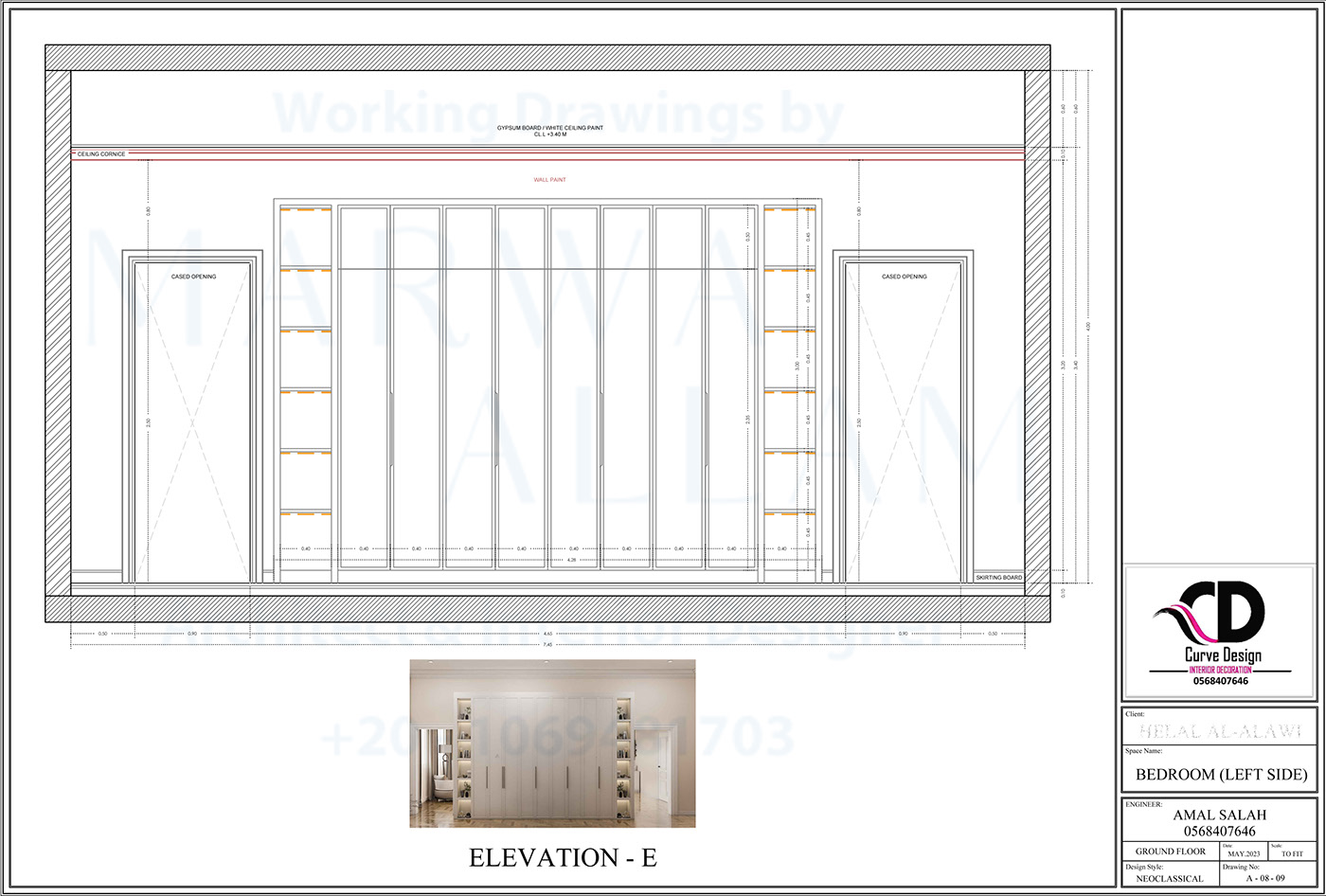 shopdrawing working drawings interior design  architecture Drawing  AutoCAD plans house furniture 2D