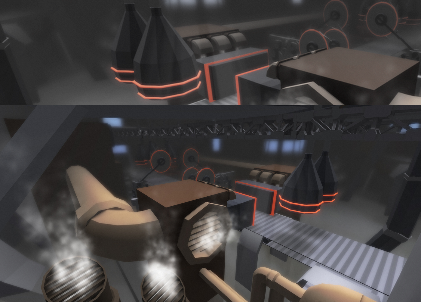 game design  Environment design production design 3D Modelling Jump'N'Run design minimalistic