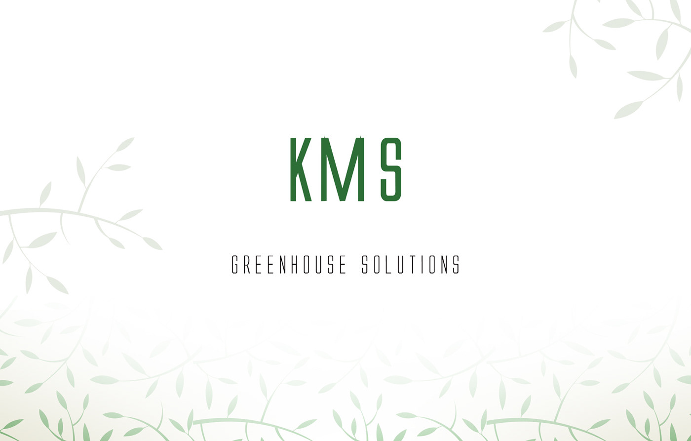 greenhouse green logo identity Stationery