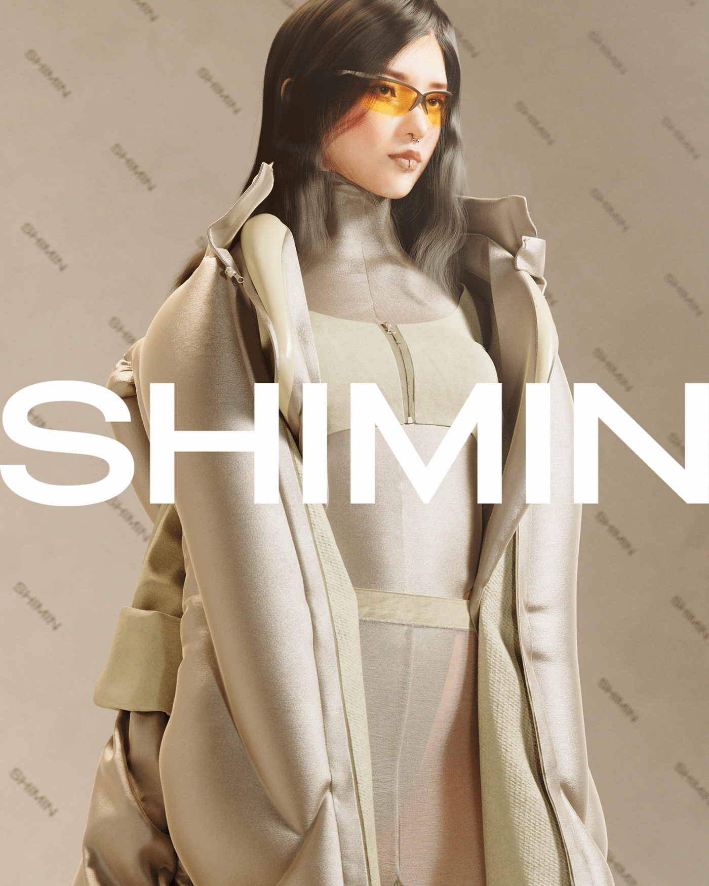 3D c4d CGI Character design  cinema 4d Digital Art  Fashion  ILLUSTRATION  redshift Render