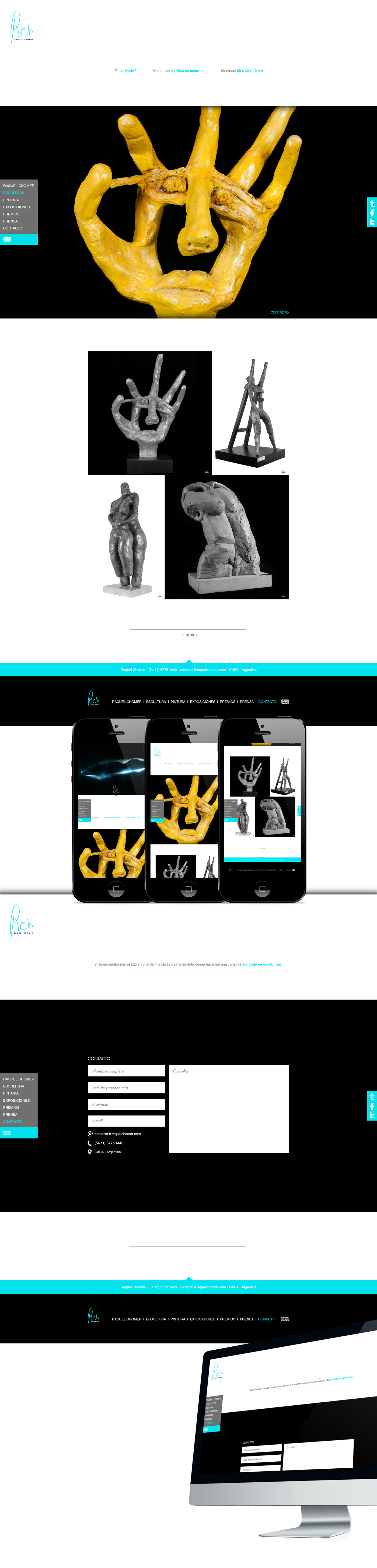 Web design graphicdesign Webdesign 3D piacentino mobile 2D rachelchomer