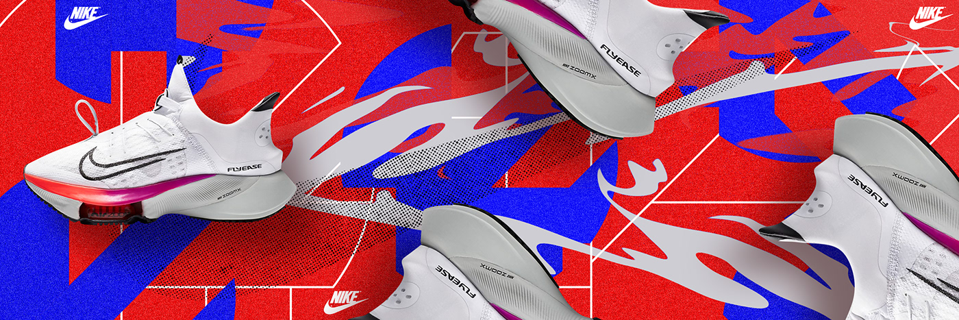 design graphic justdoit Nike poster shoe sneaker sport Swoosh