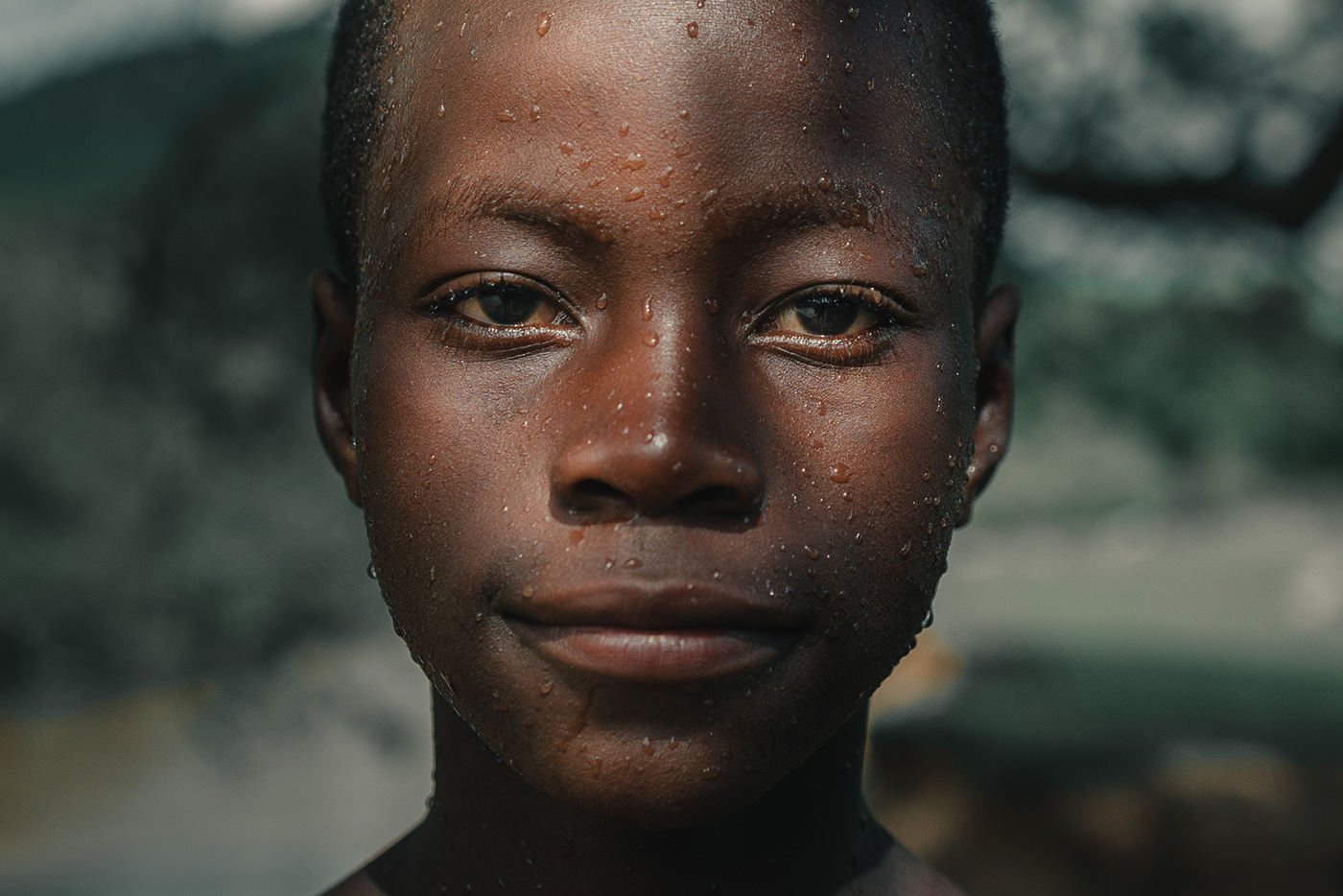 Tanzania water kids portraits wami brahmino bramante sophia brown