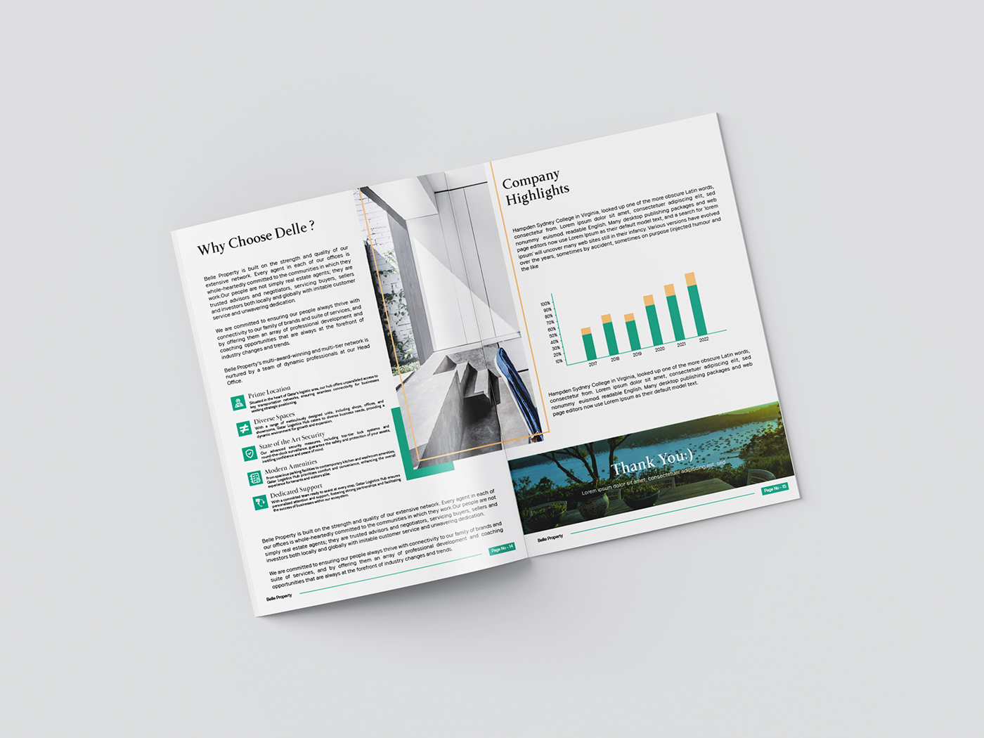 brochure magazine real estate company profile real estate brochure print design  brochure design branding 