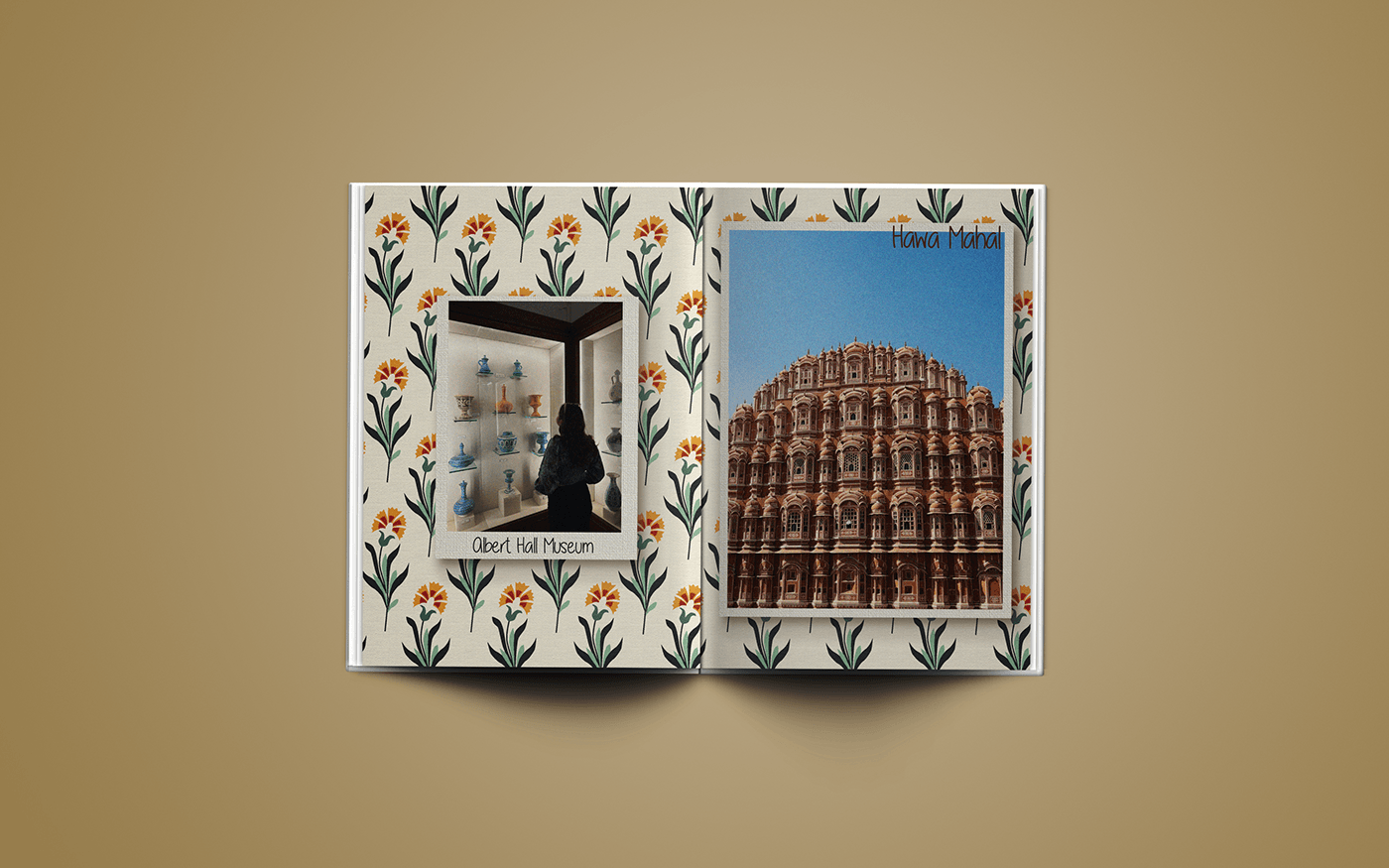Jaipur Photography  Rajasthan Zine Design Zine  ILLUSTRATION  Travel blockprint magazine