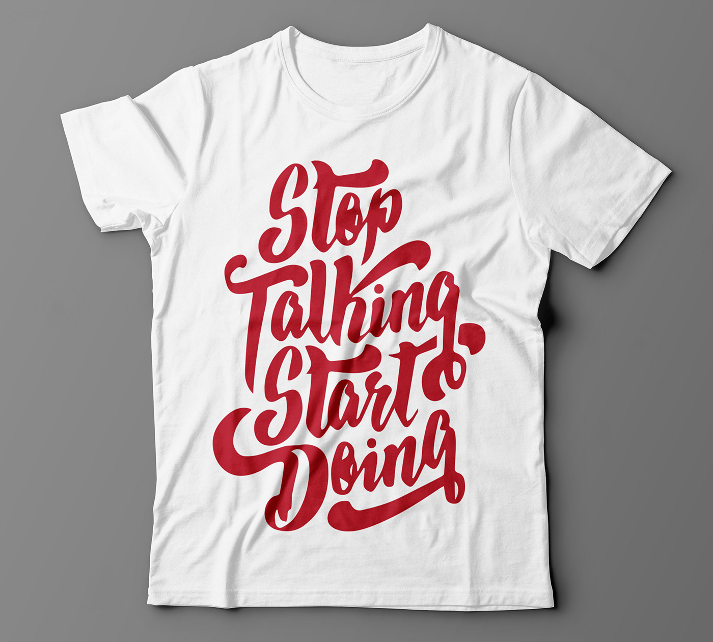Typography t shirt design on Behance
