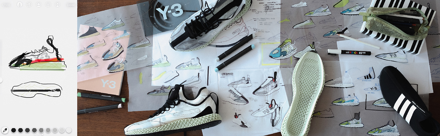adidas adidasy3 design footweardesign Y3 yohjiyamamoto