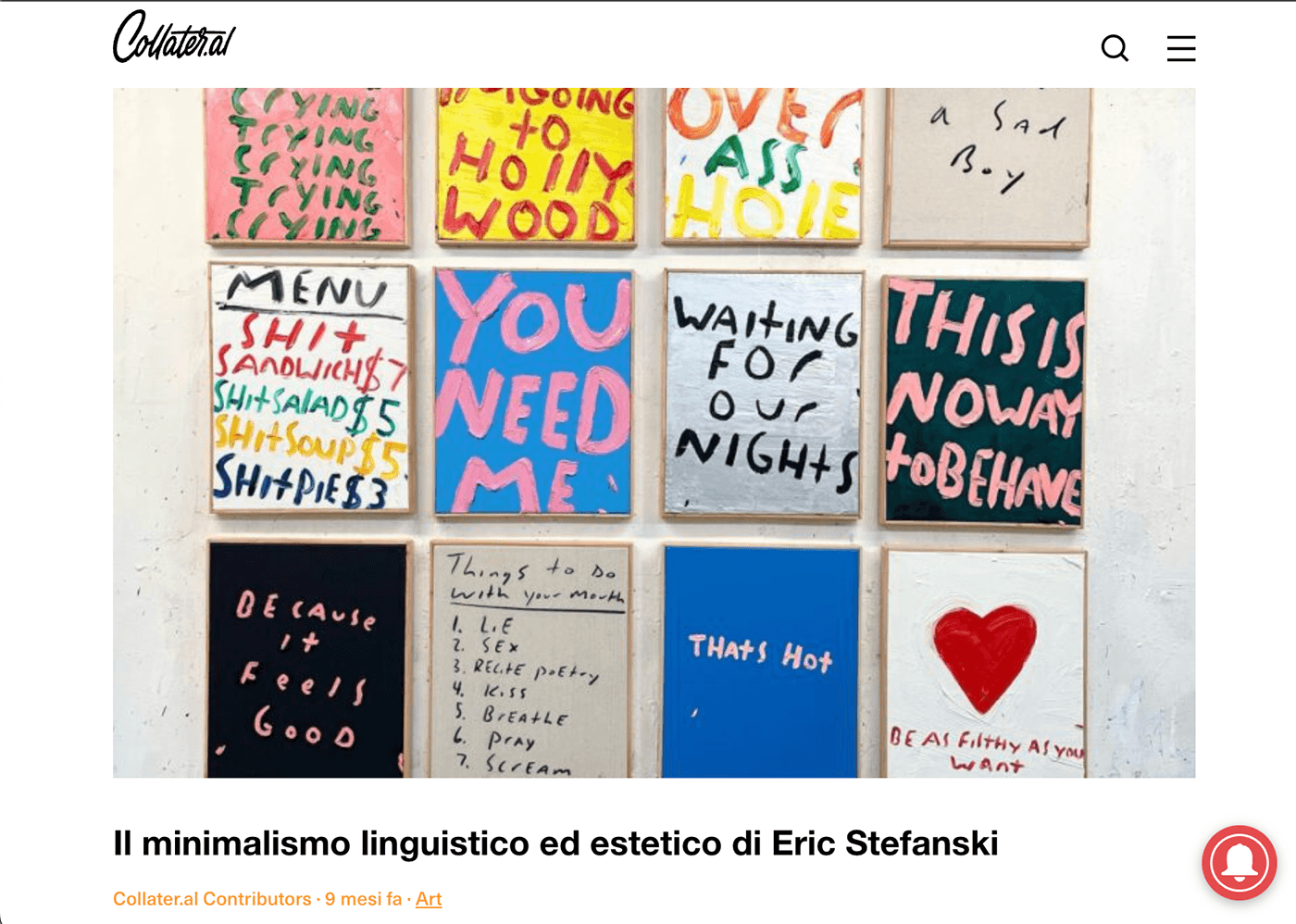 https://www.collater.al/minimalismo-linguistico-estetico-eric-stefanski-art/