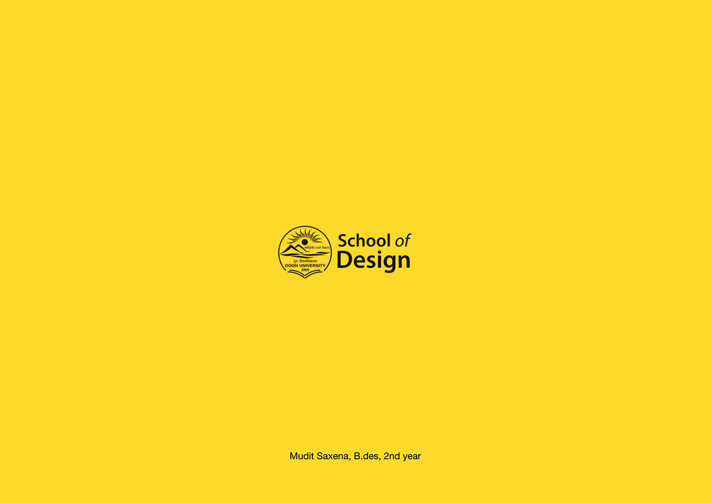 Design course print
