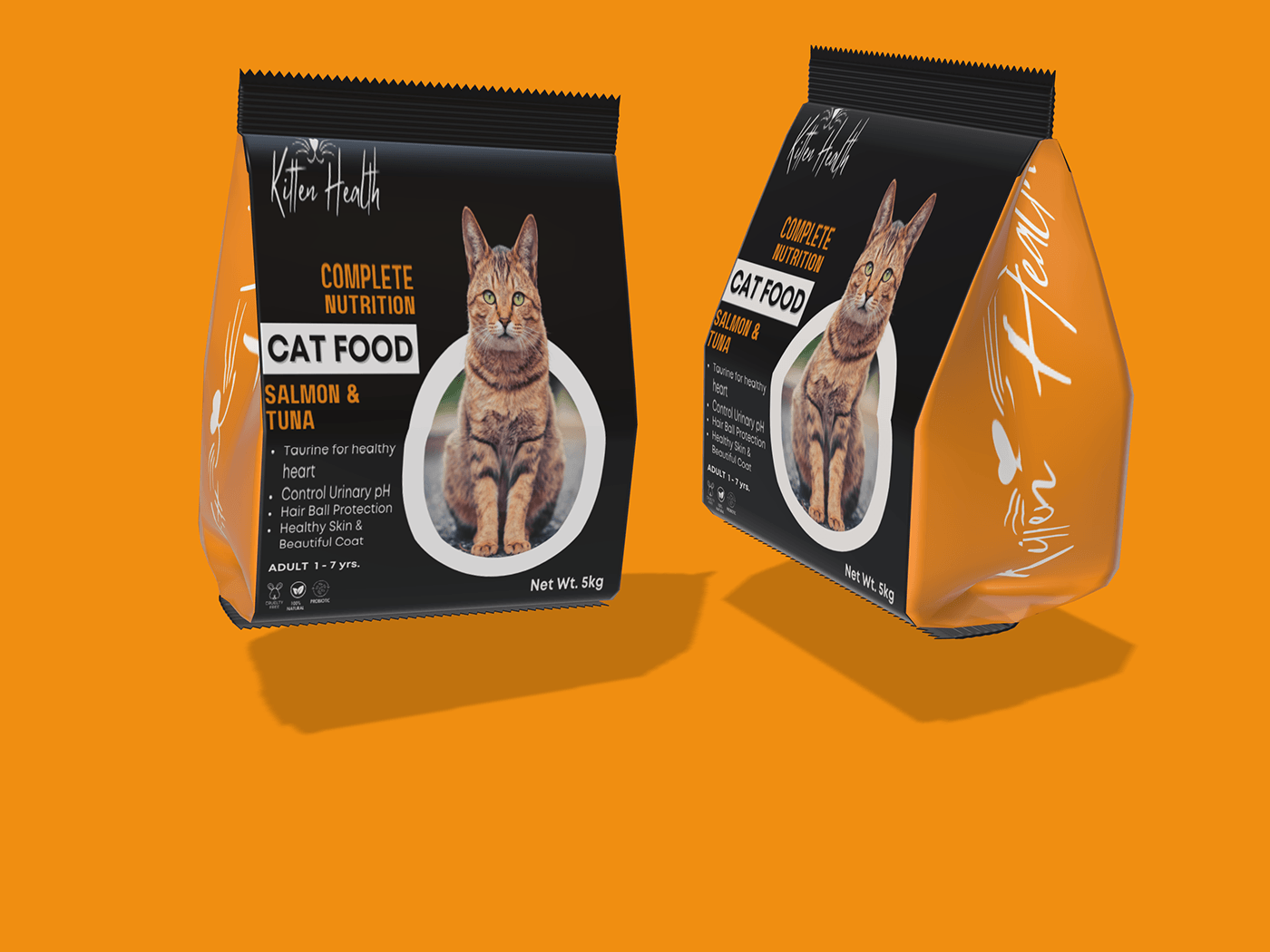 catfood petfood packaging design package design Graphic Designer standup pouch product design  Packaging mylarbag