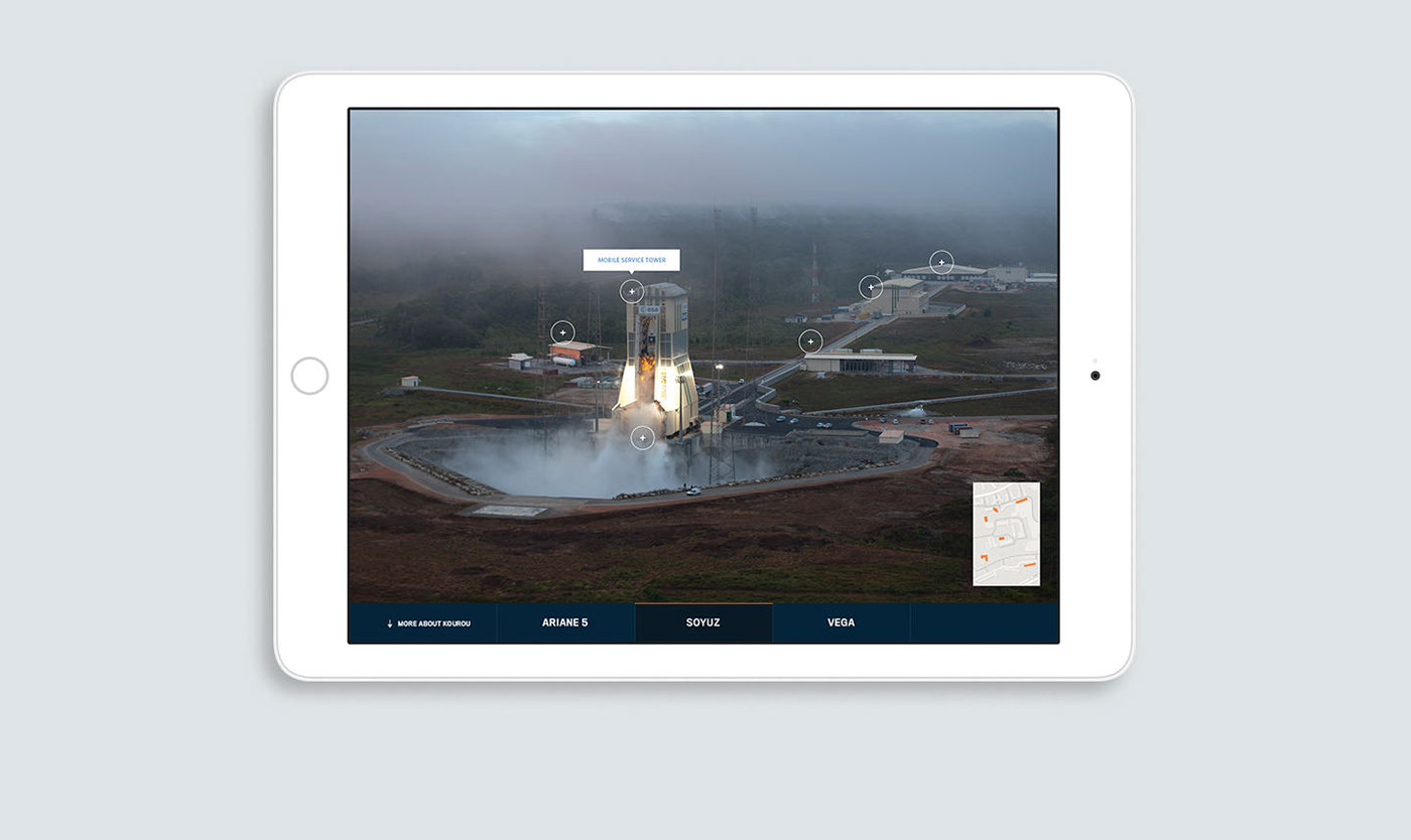 Space  rocket Satelite corporate compagny launcher Ariane Soyuz vega Webdesign Website mobile Responsive