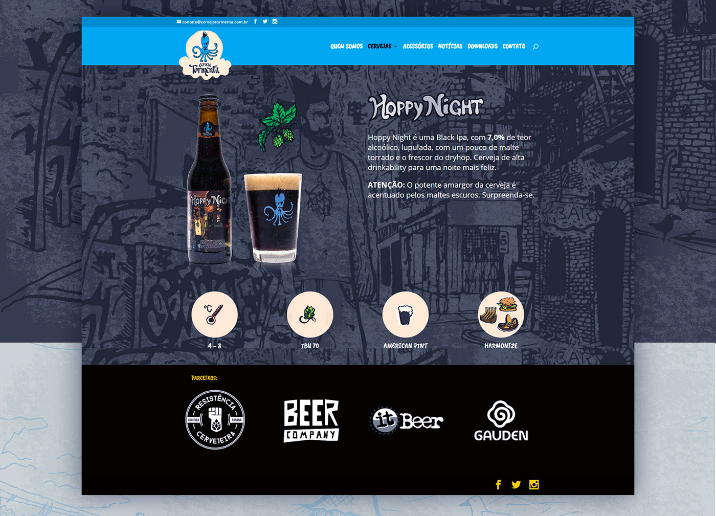 Cerveja beer UI wordpress