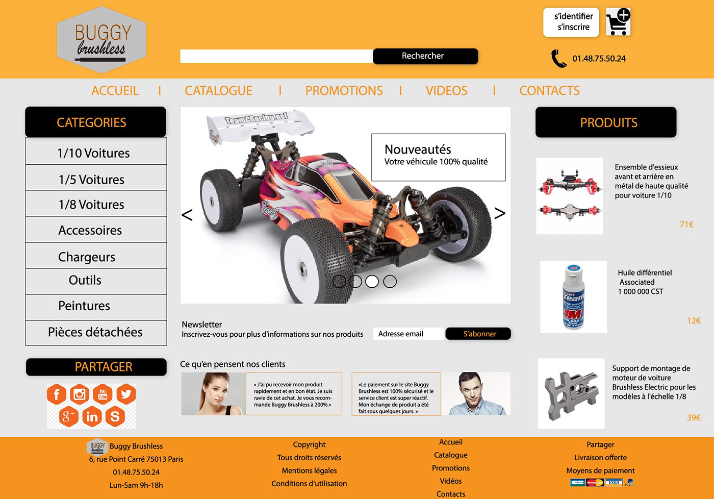 homepage interface graphique logo Web Design  Website