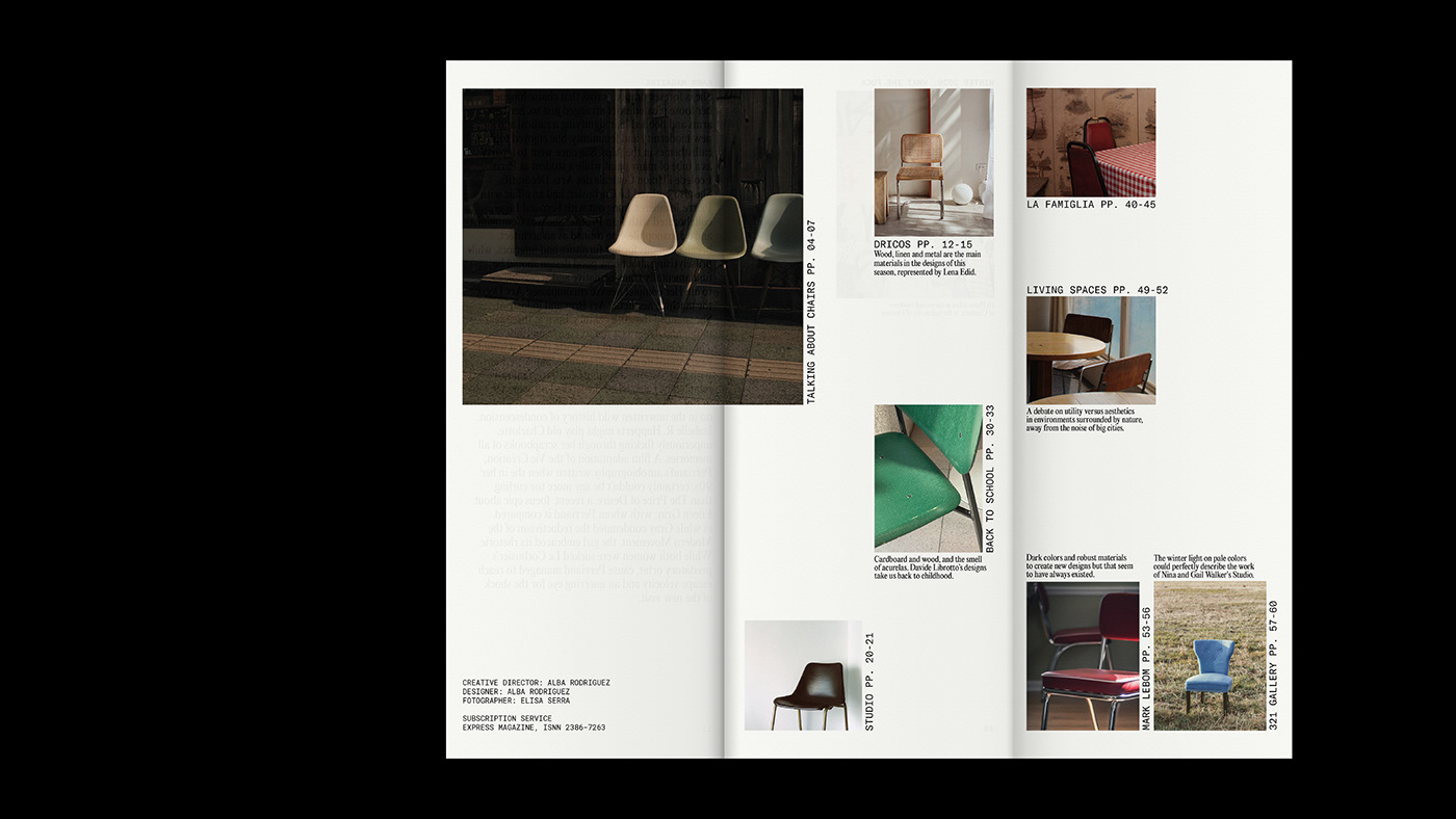art direction  branding  Brouchure editorial graphic design  magazine minimal Photography  print visual identity