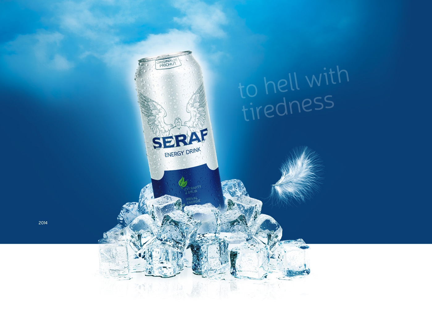 seraf energy drink can package extraordinary drink angel wings