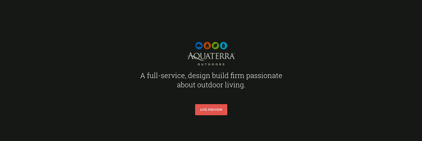 aquaterra Web Design  web development 