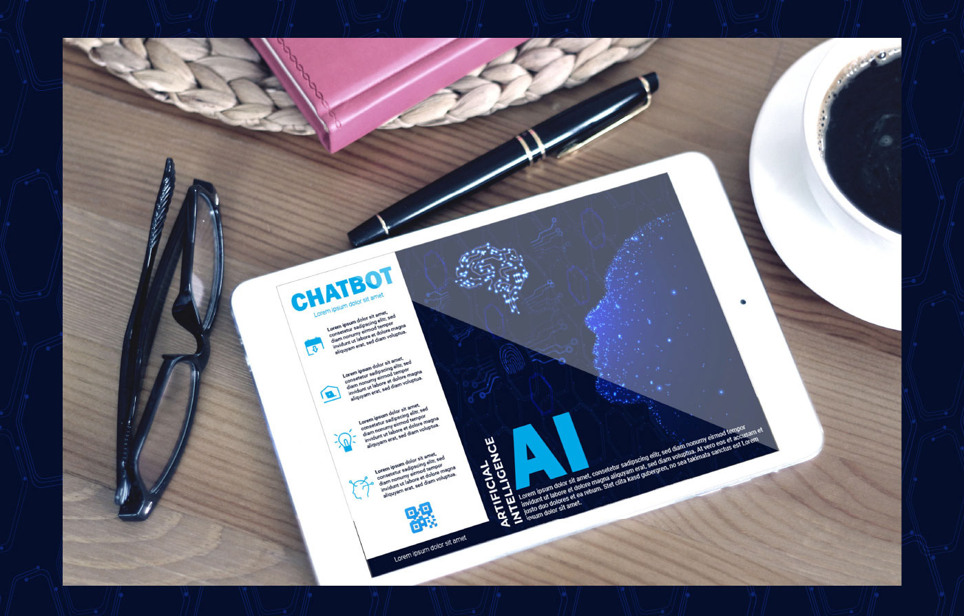 ai artificial intelligence Technology graphic design  Chatbot