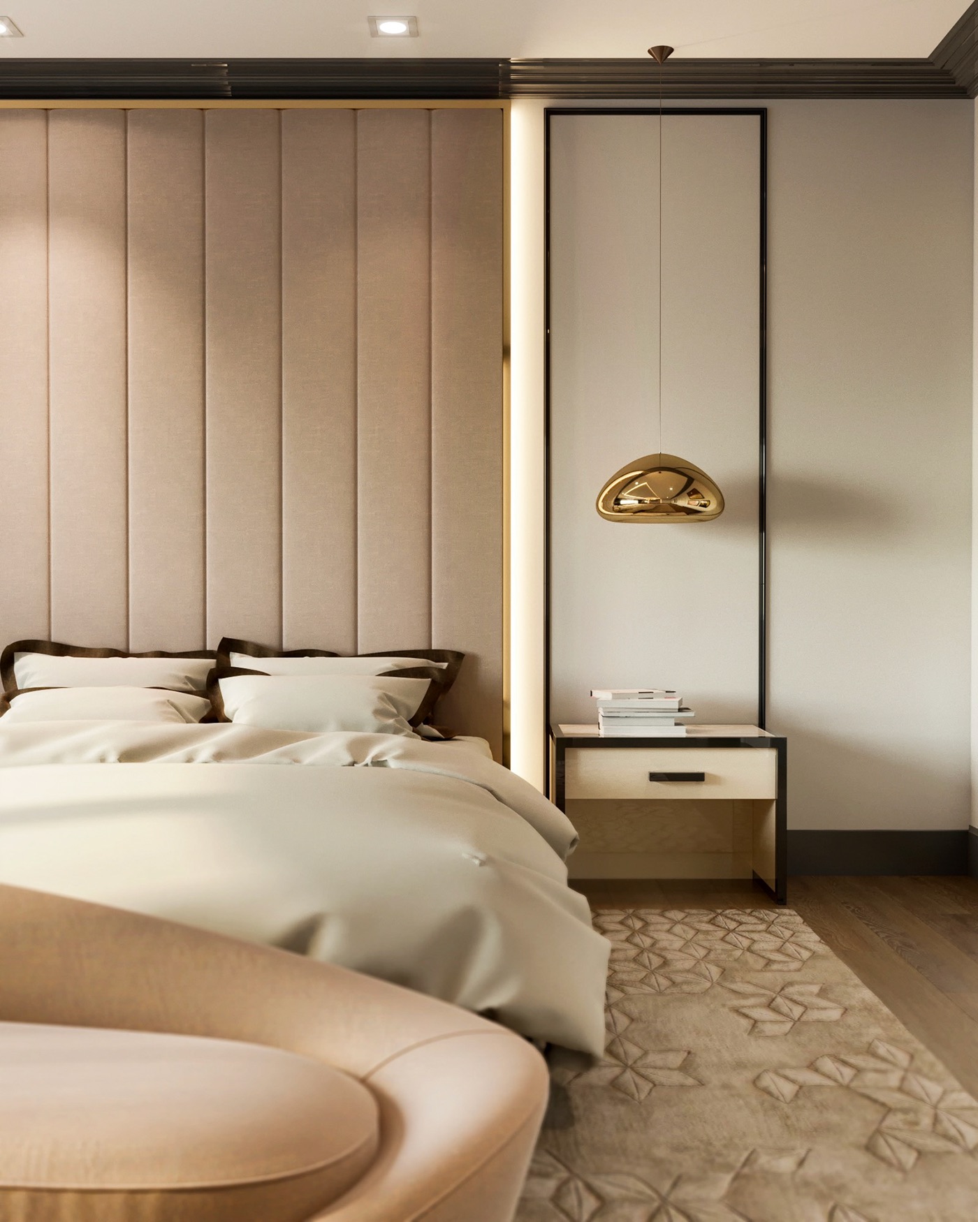 bedroom Interior apartaments interiordesign decoration ArchitecturalVisualisations homestyle Project