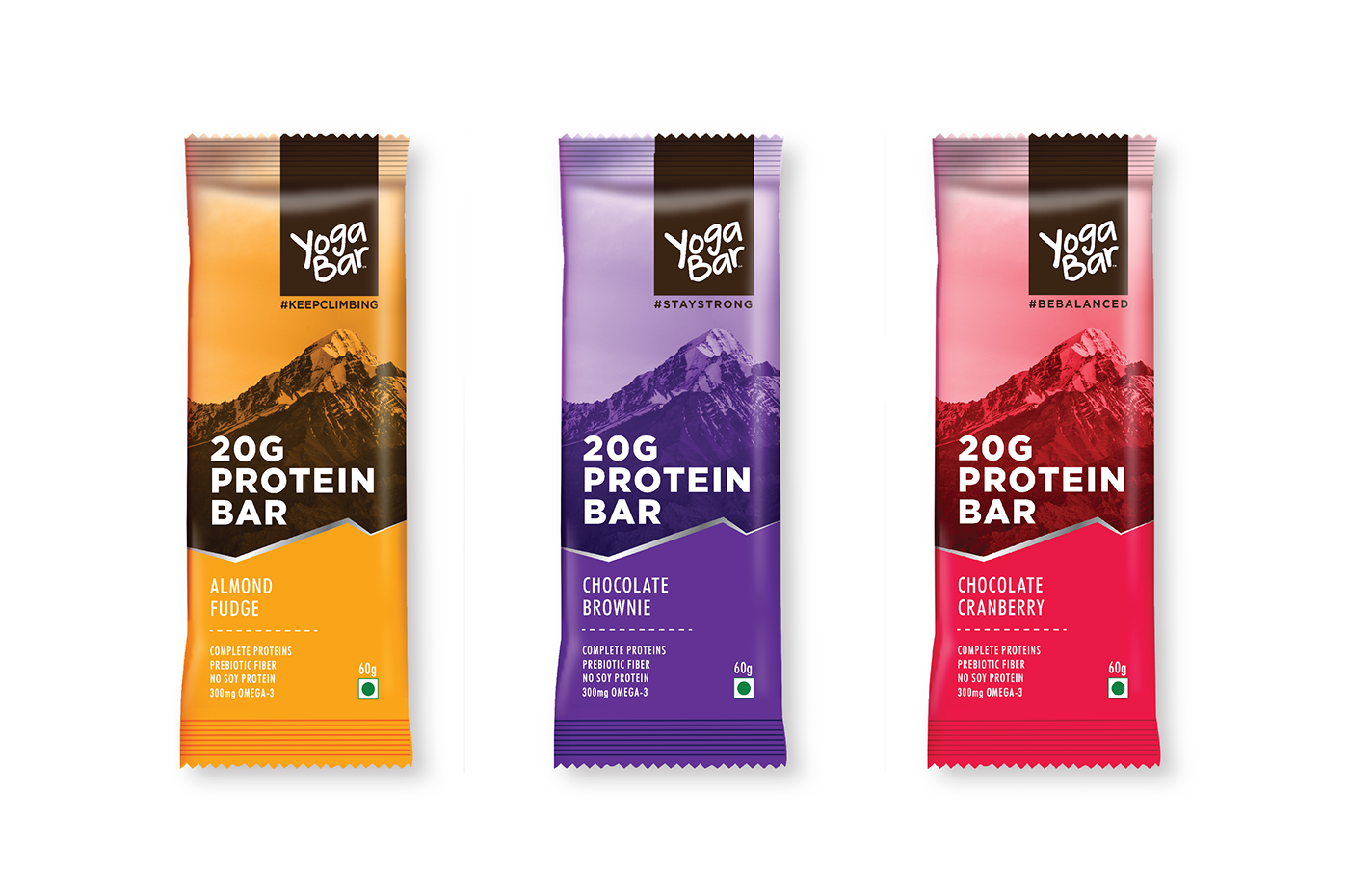 mountain Protein bars protein 20g Health Yoga India energy health foods